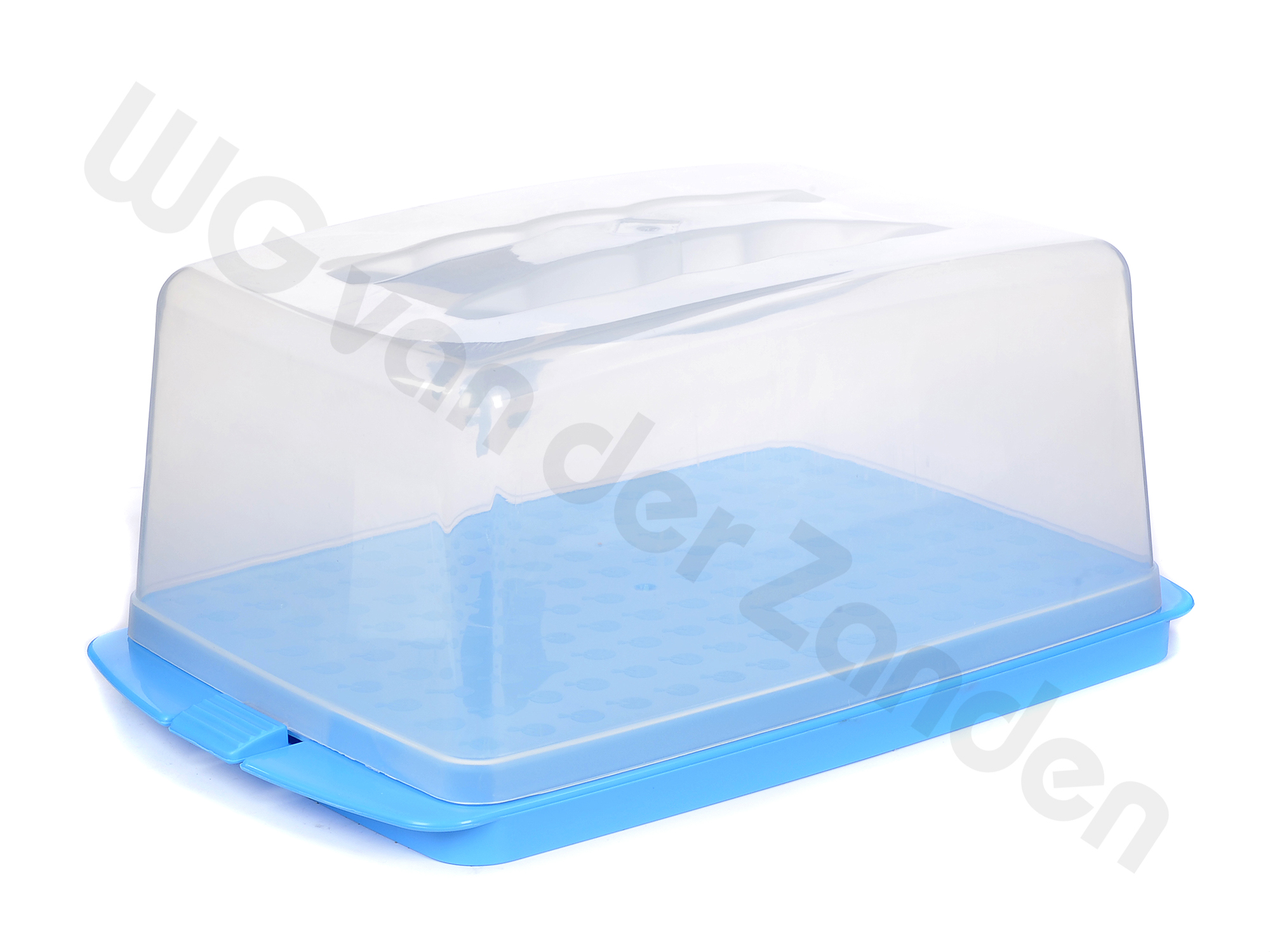 441160 CHEESE BOX WITH COVER PLASTIC 22X16X8.5CM