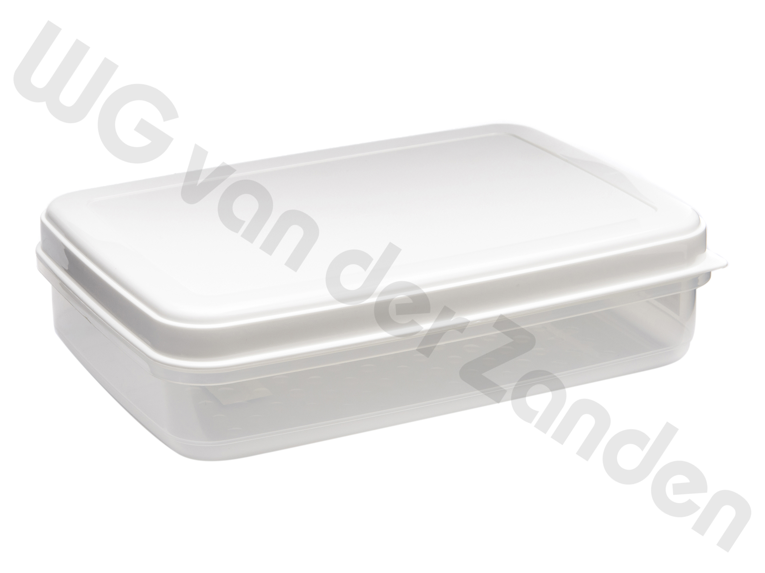 441173 FOOD STORAGE CONTAINER PLASTIC 24X16.5X6CM 1.7 LTR