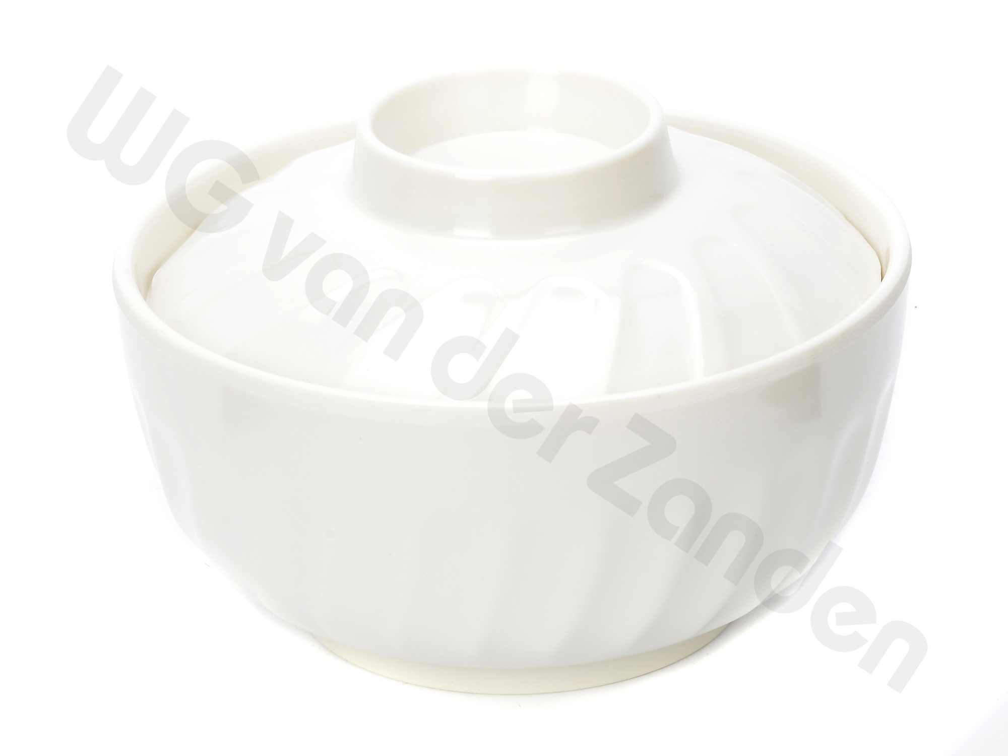 441435 RICE / NOODLE BOWL MELAMINE 12.5CMØ WITH LID *not used for microwave