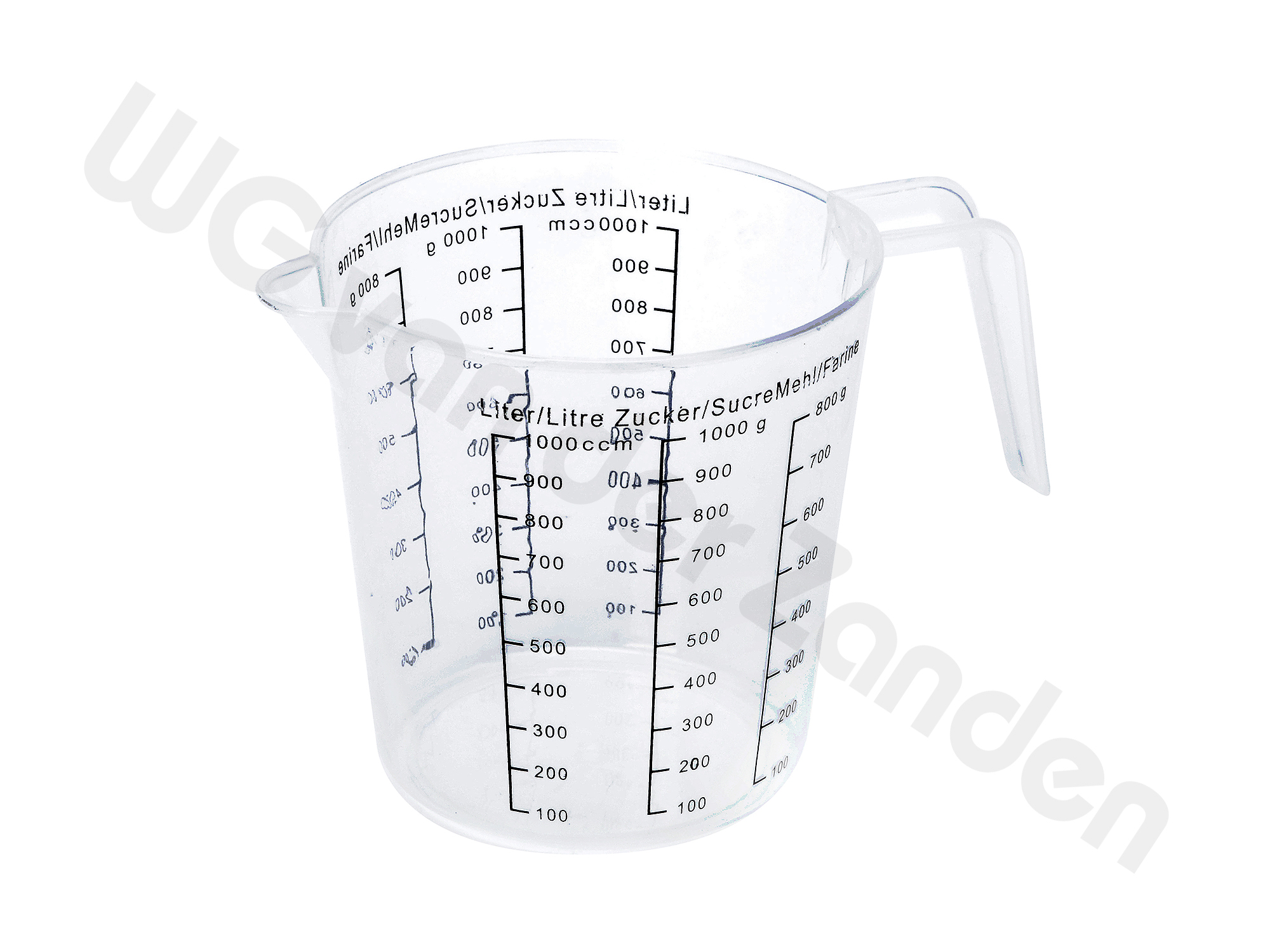 441470 MEASURING CUP PLASTIC 0.5 LTR