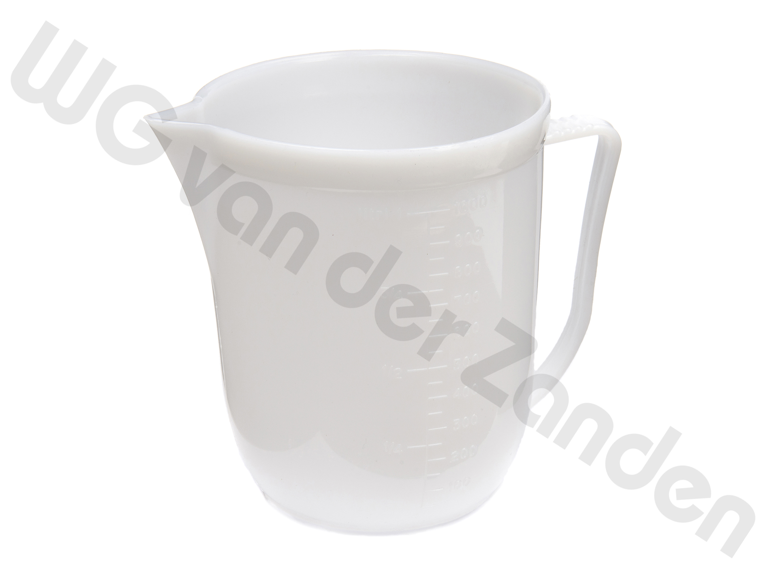 441474 SANITAIRY MUG PLASTIC 1 LTR