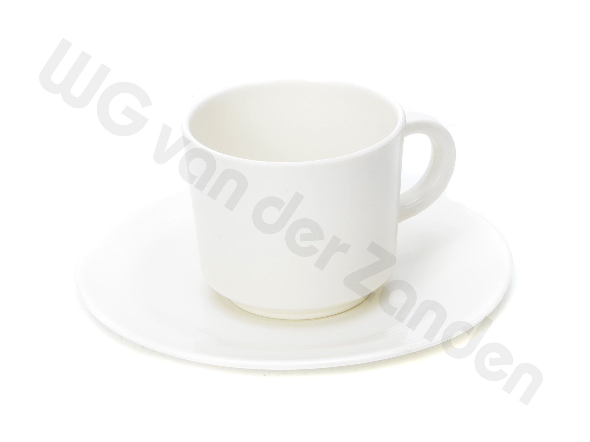 441500 COFFEE CUP 15CL MELAMINE COMPLETE WITH SAUCER