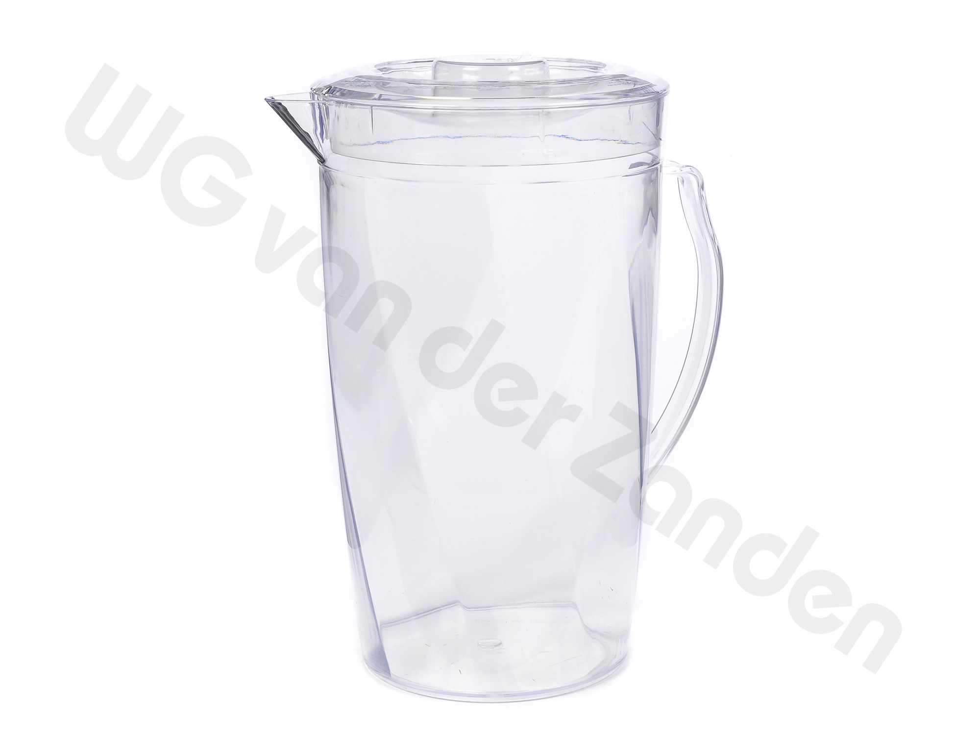 441510 WATER JUG PLASTIC WITH COVER 2 LTR