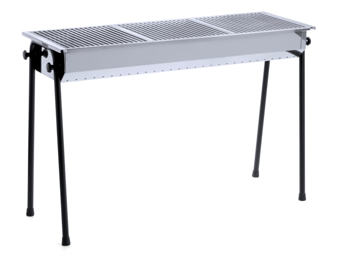 470009 BARBECUE RVS 115X38X77CM