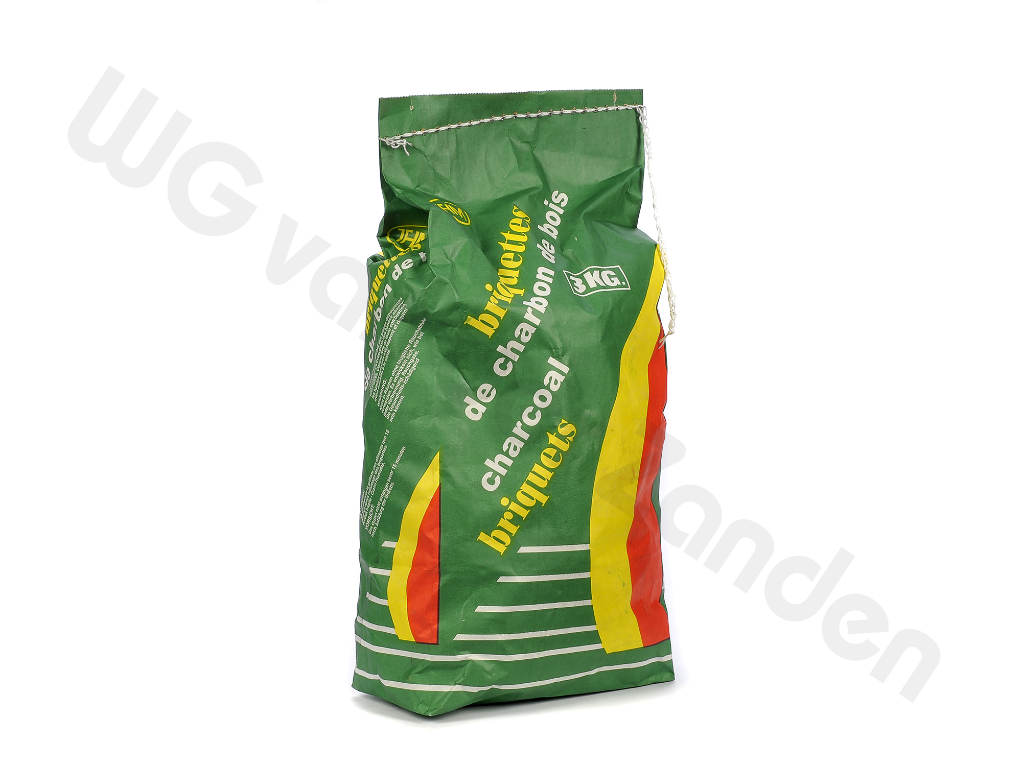 470015 CHARCOAL BRIQUETTES BAG /3 KGS