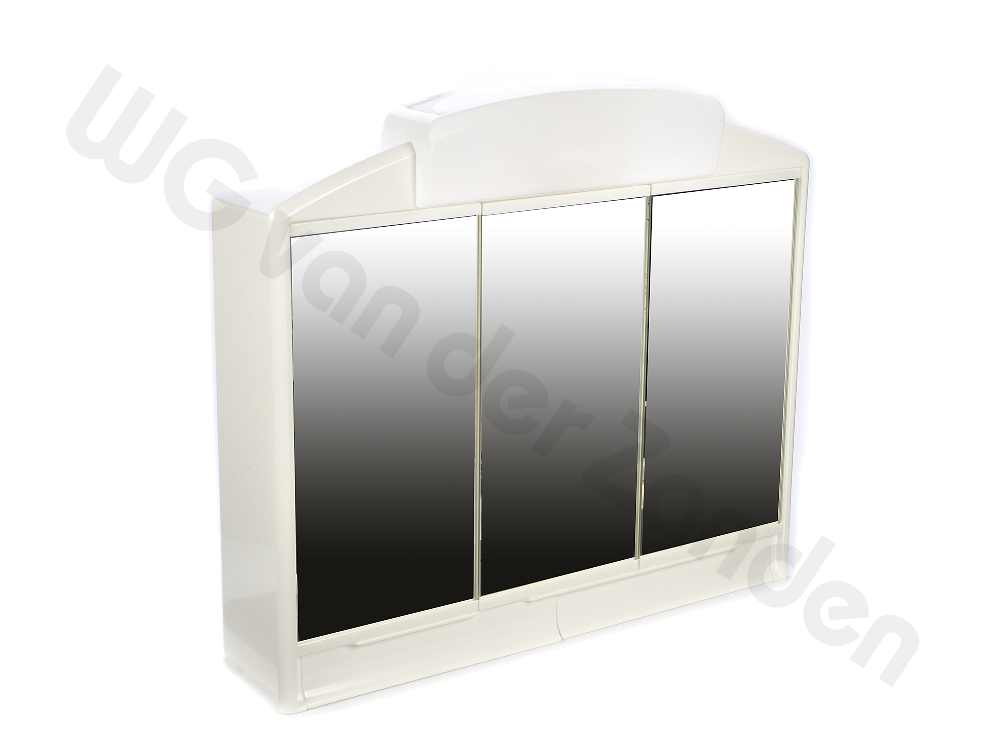 471501 MEDICINE CABINET 3-DOOR WITH MIRROR & LIGHT 230VOLT