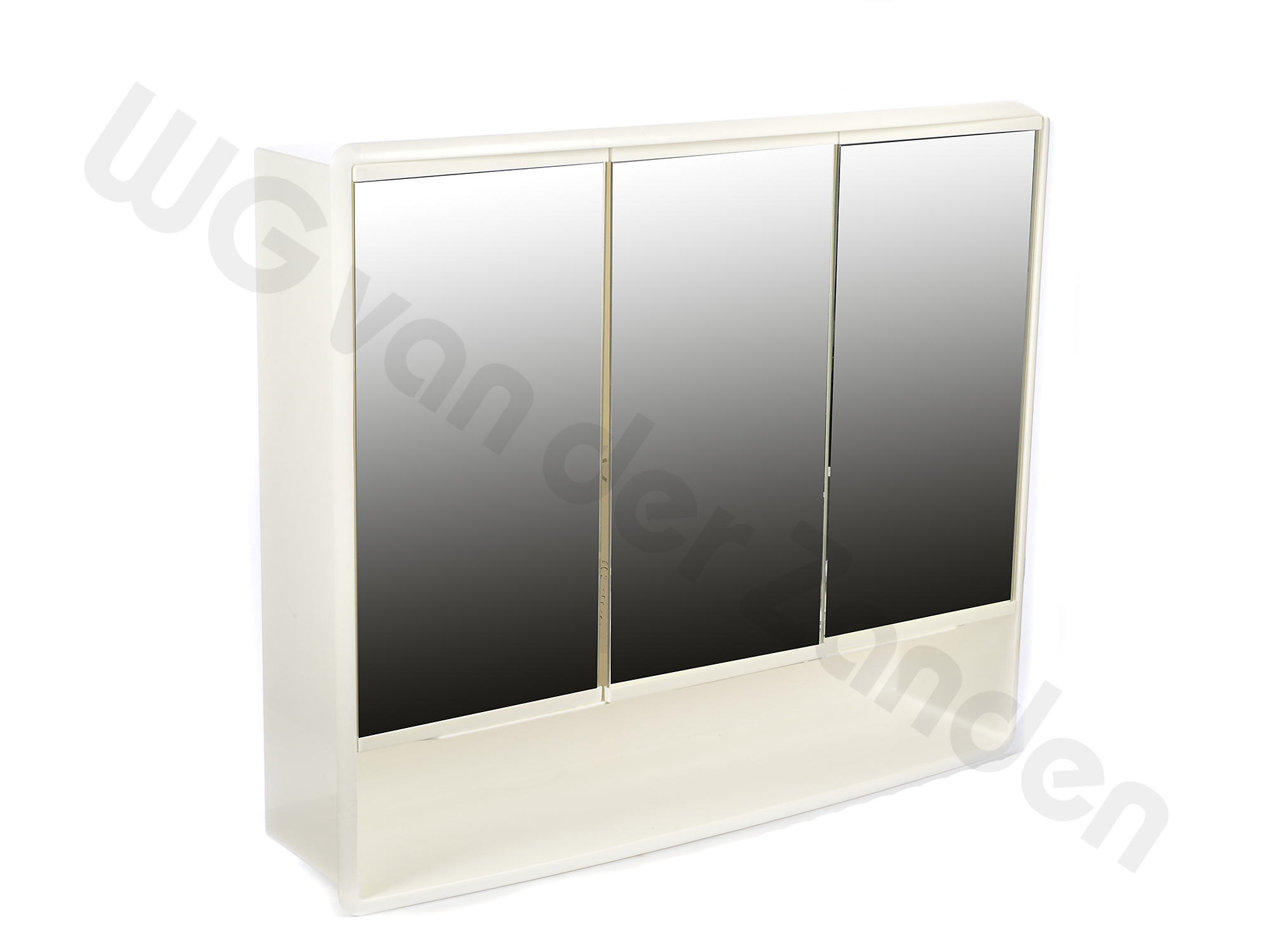 471502 MEDICINE CABINET 3-DOOR WITH MIRROR