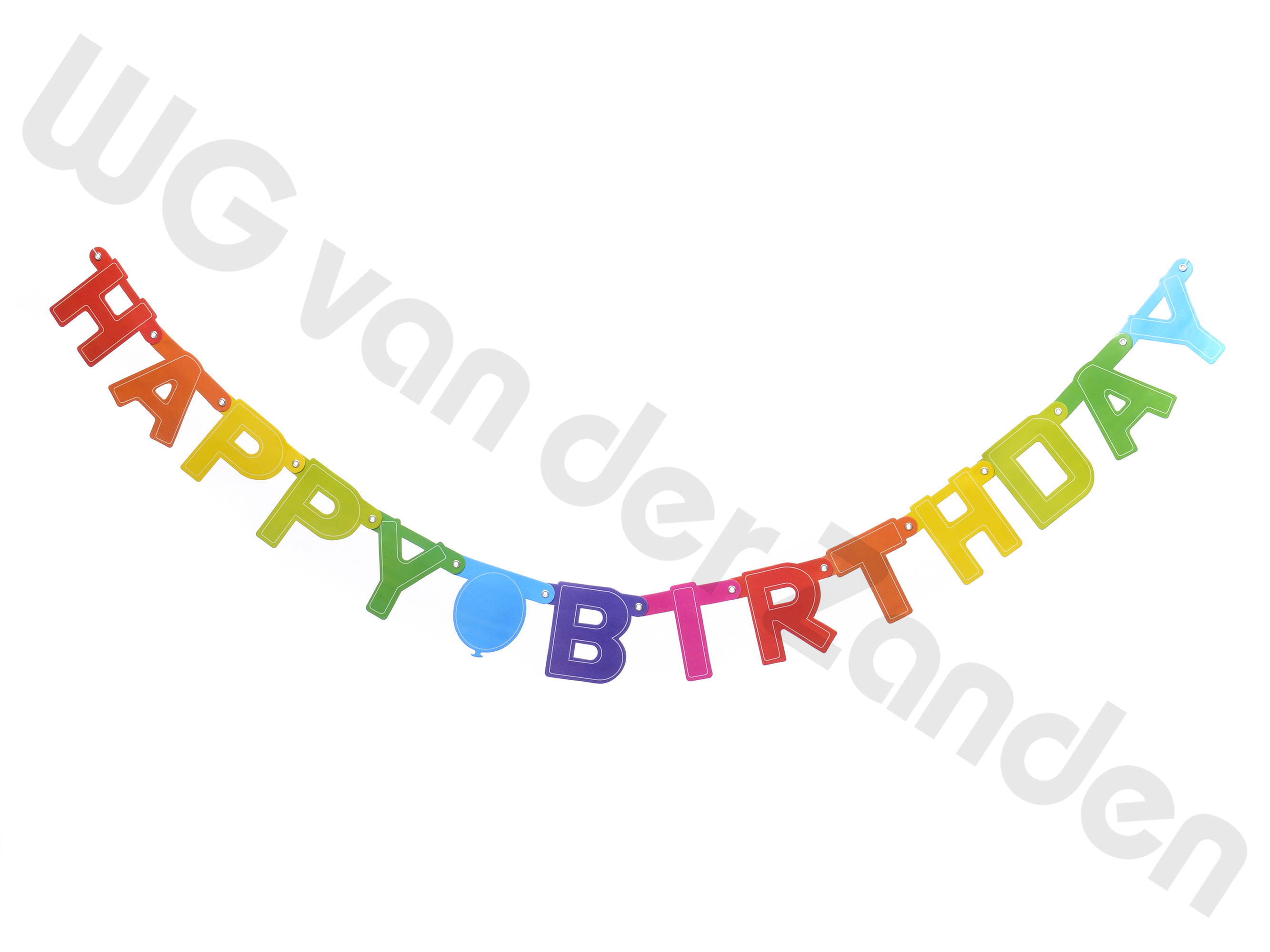 473027 GARLAND PAPER HAPPY BIRTHDAY