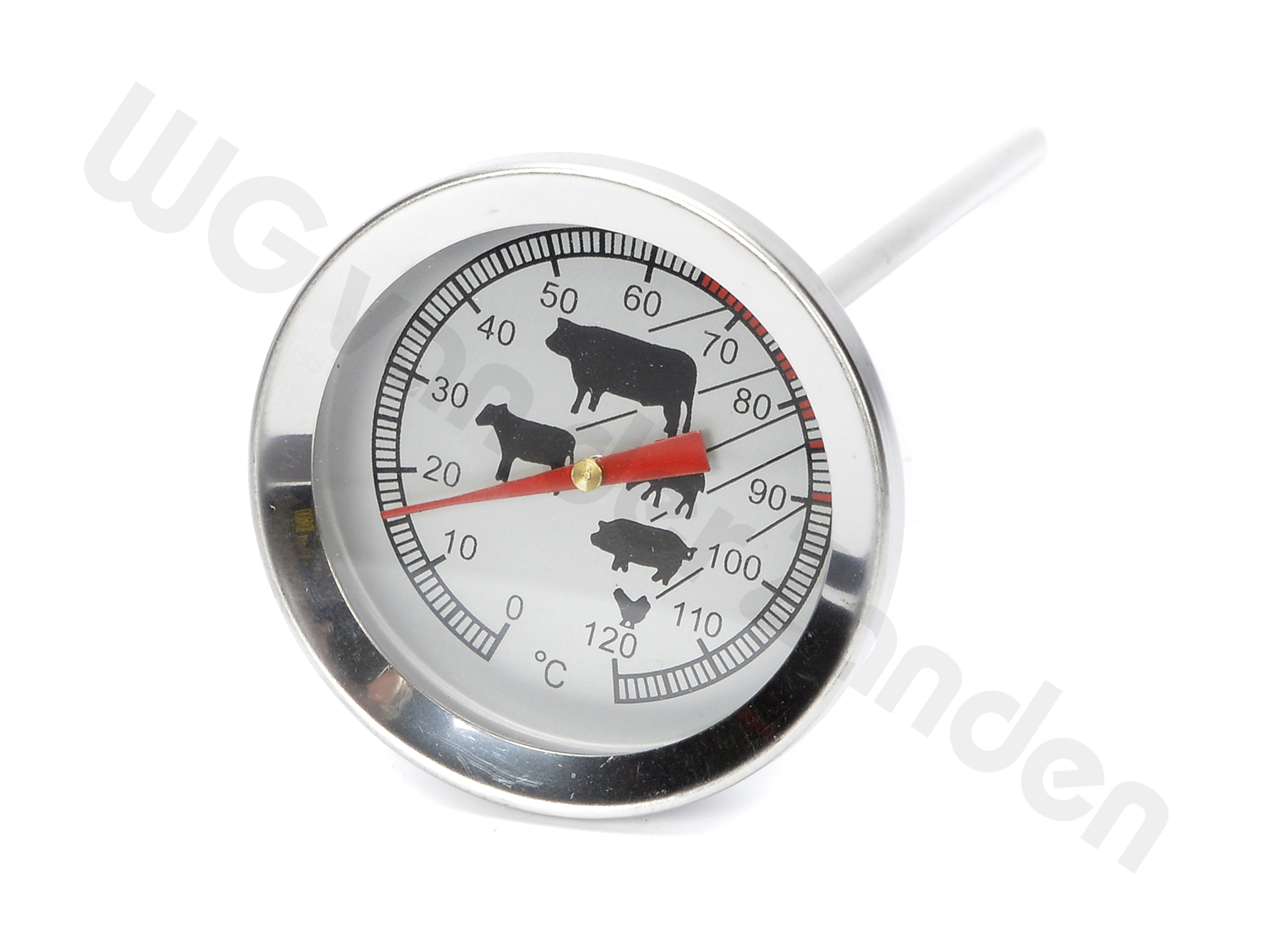 476070 THERMOMETER FOR MEAT 0/120ºC