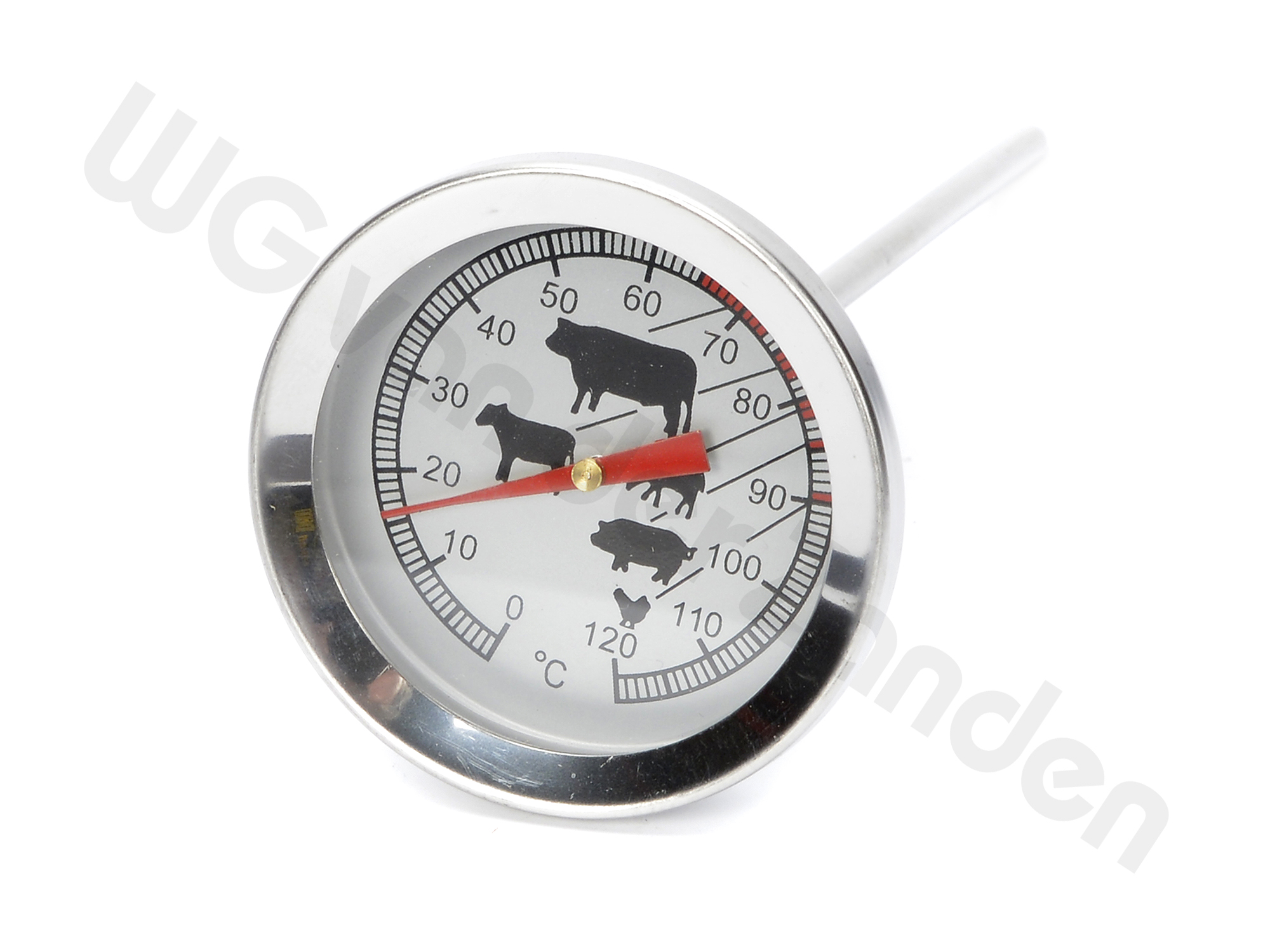 476070 THERMOMETER VLEES 0/120ºC