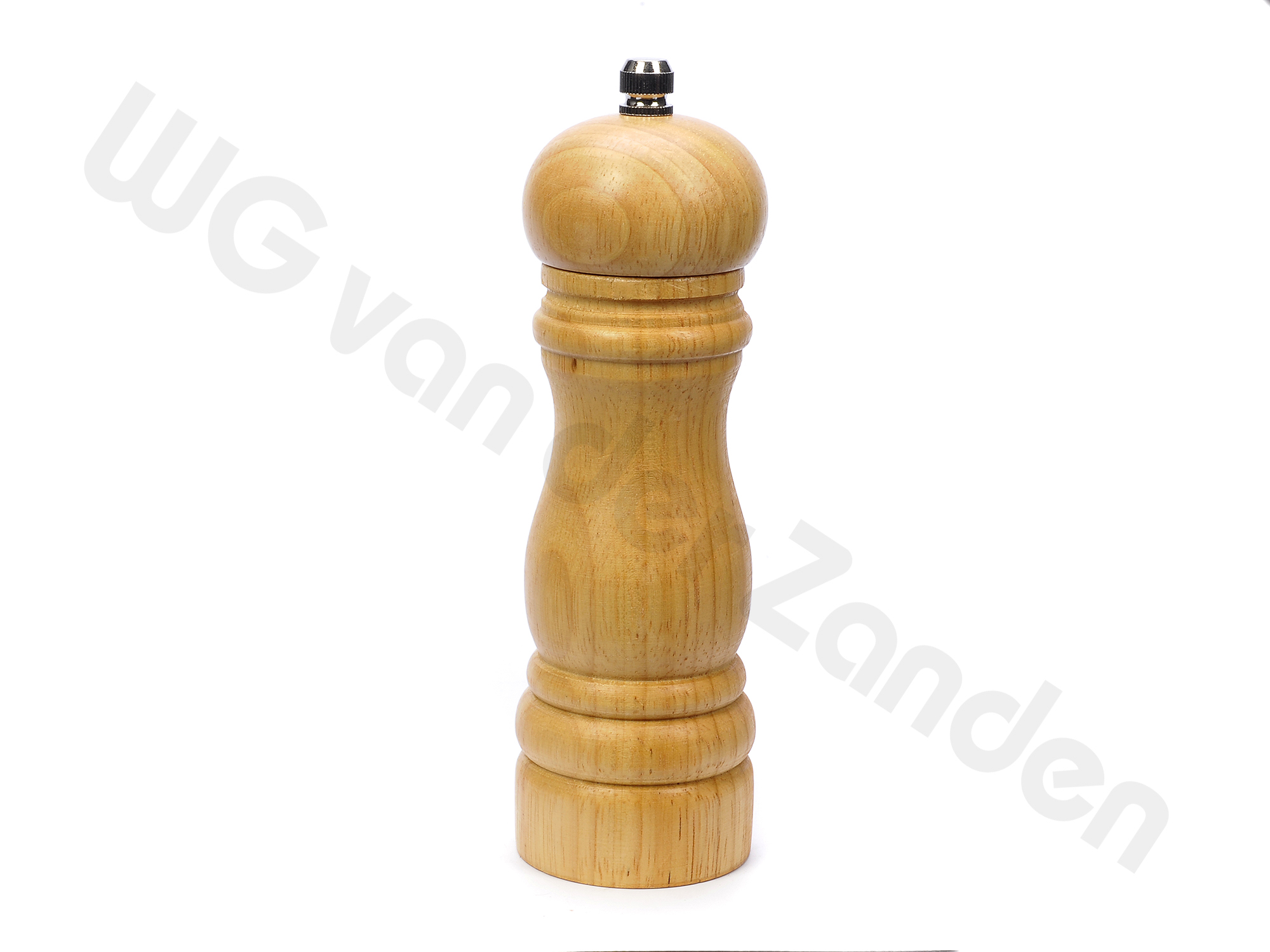 505065 PEPPER/SALT MILL WOOD 16.5CM