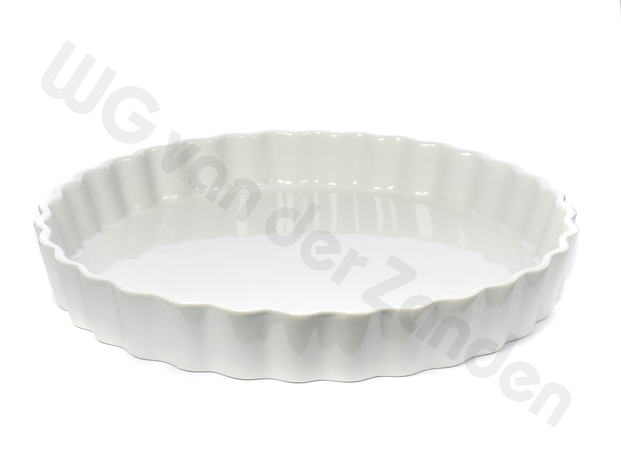 541484 CAKE / QUICHE MOULD 28CMØ PORCELAIN