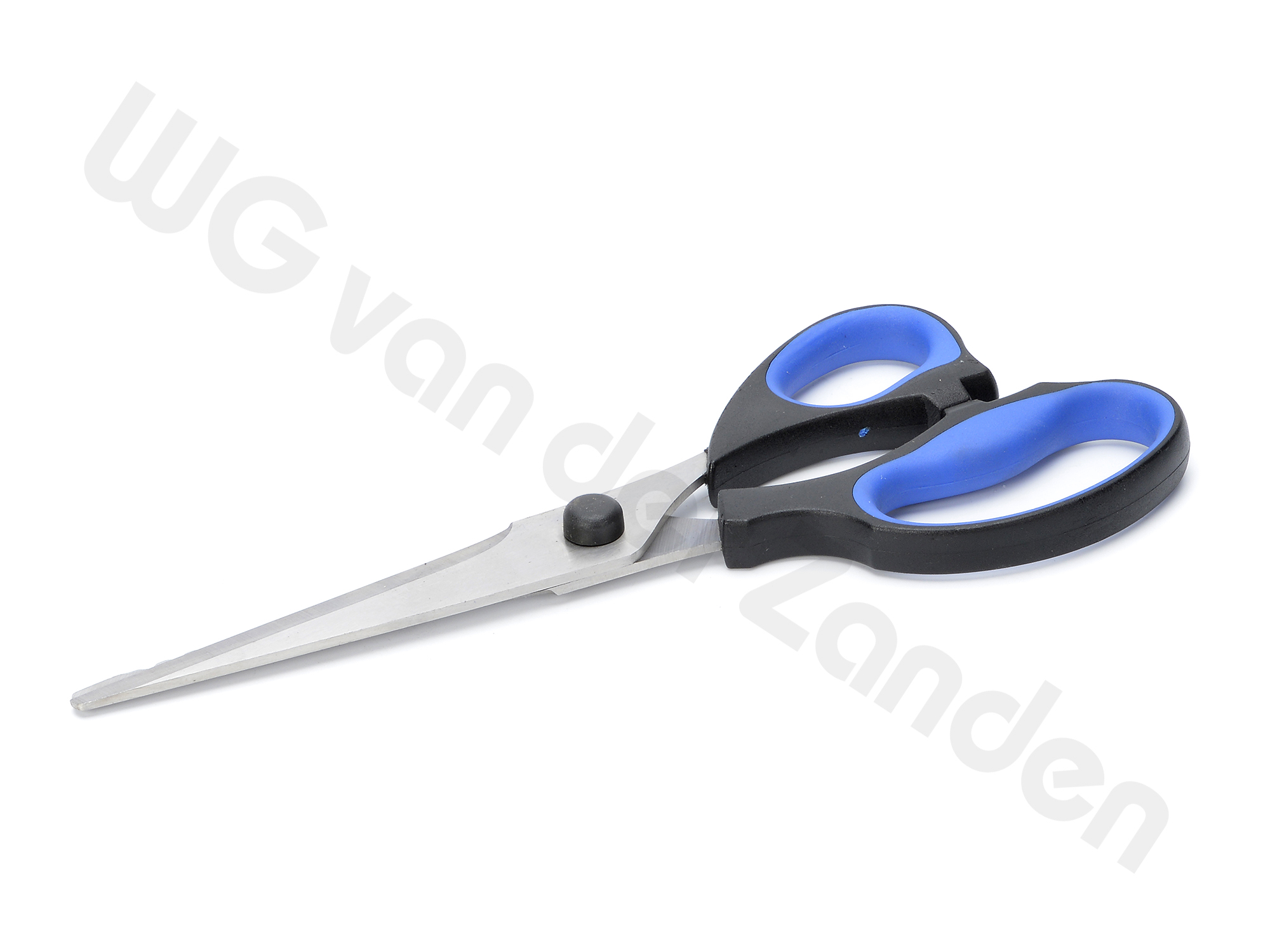 550051 FISH SCISSORS S/S WITH SCRAPER 24CM ECONOMY