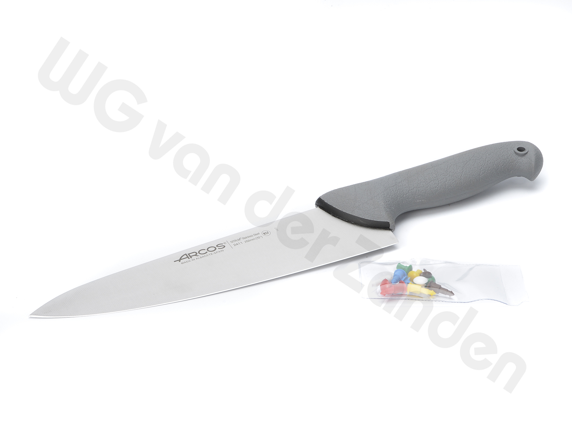 551509 CHEFS KNIFE 20CM WITH COLOUR INDICATOR SET ARCOS