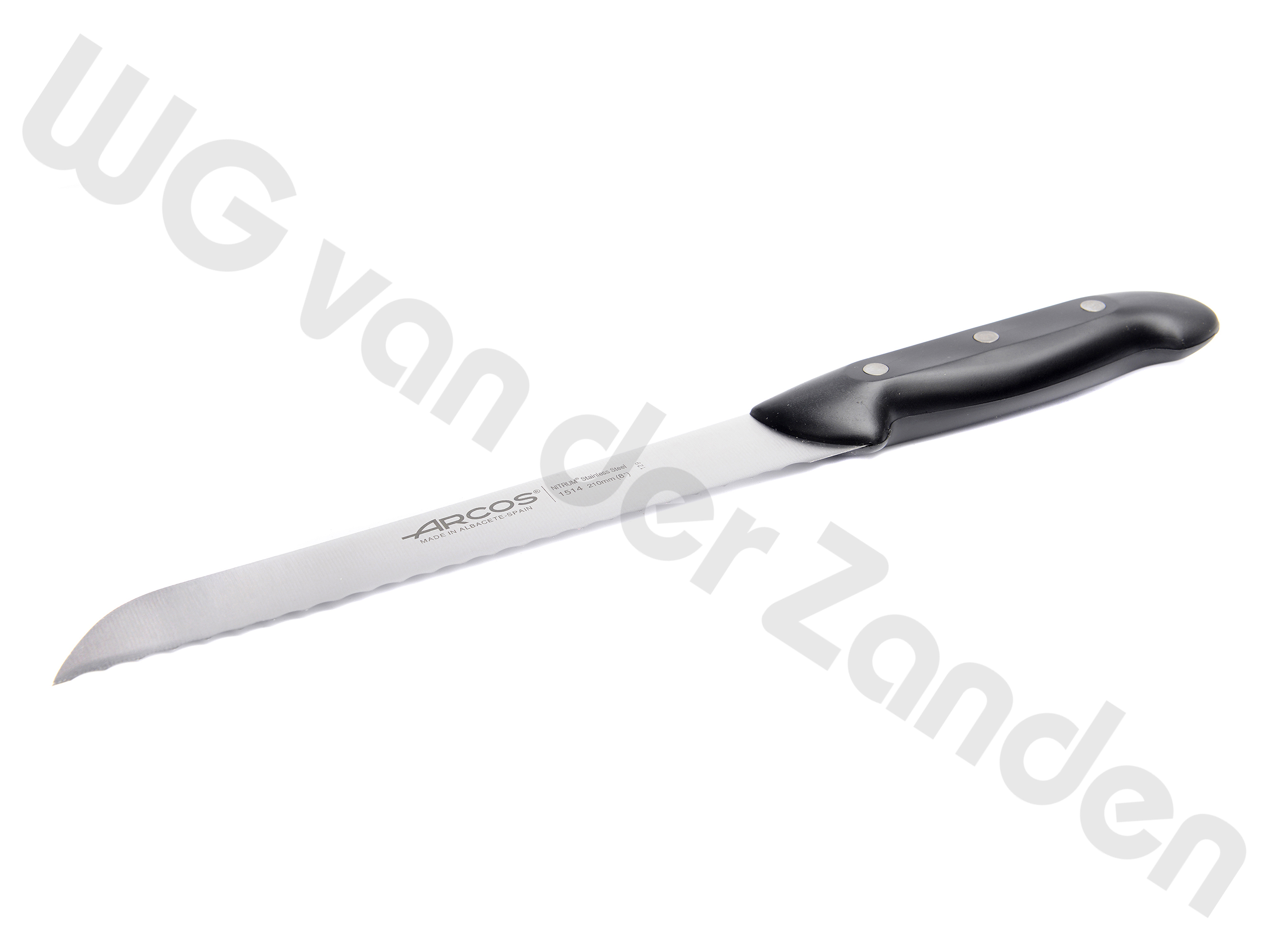 551580 BREAD KNIFE 21CM ARCOS MAITRE