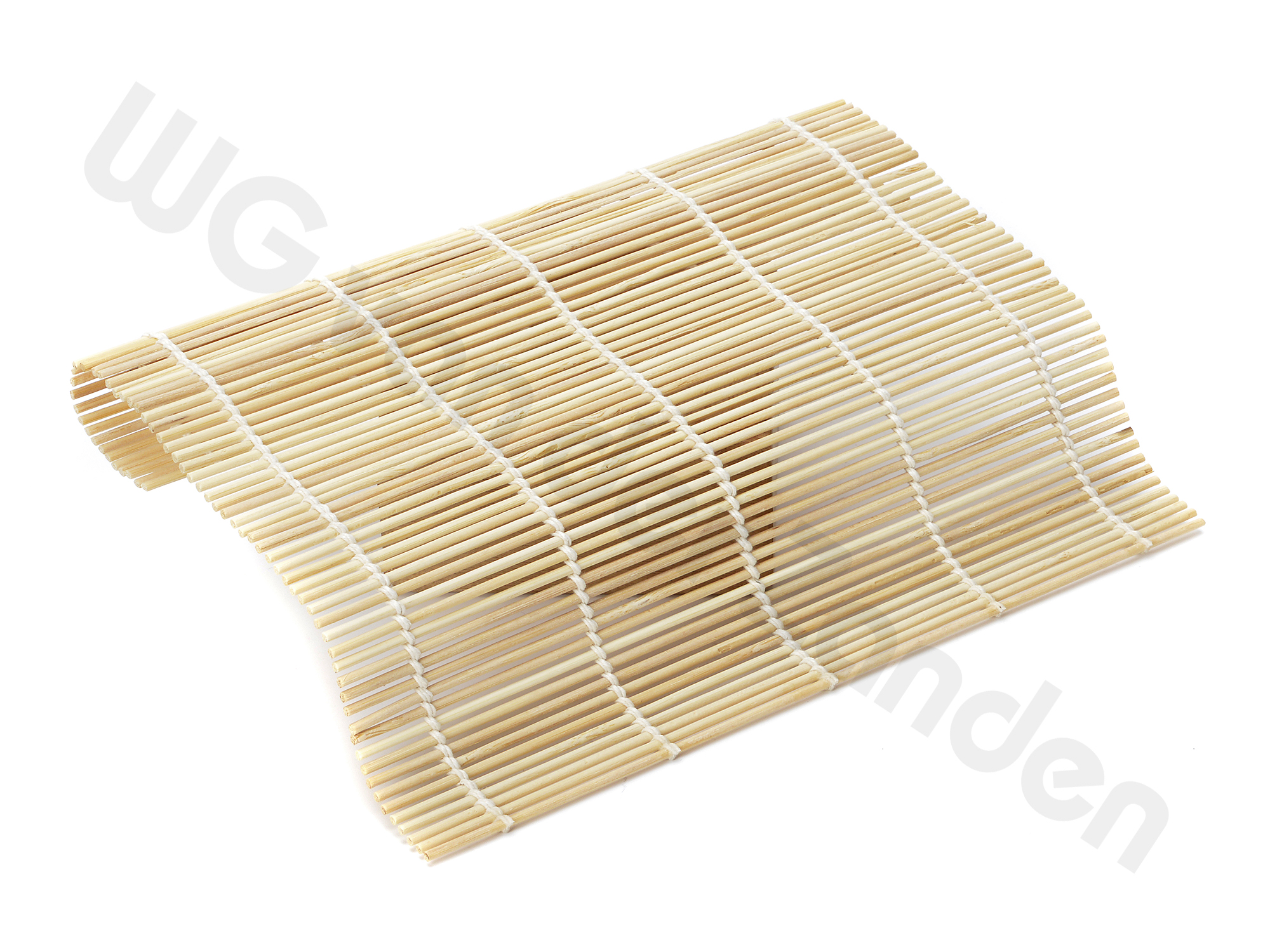 552501 SUSHI MAT BAMBOO 24X24CM