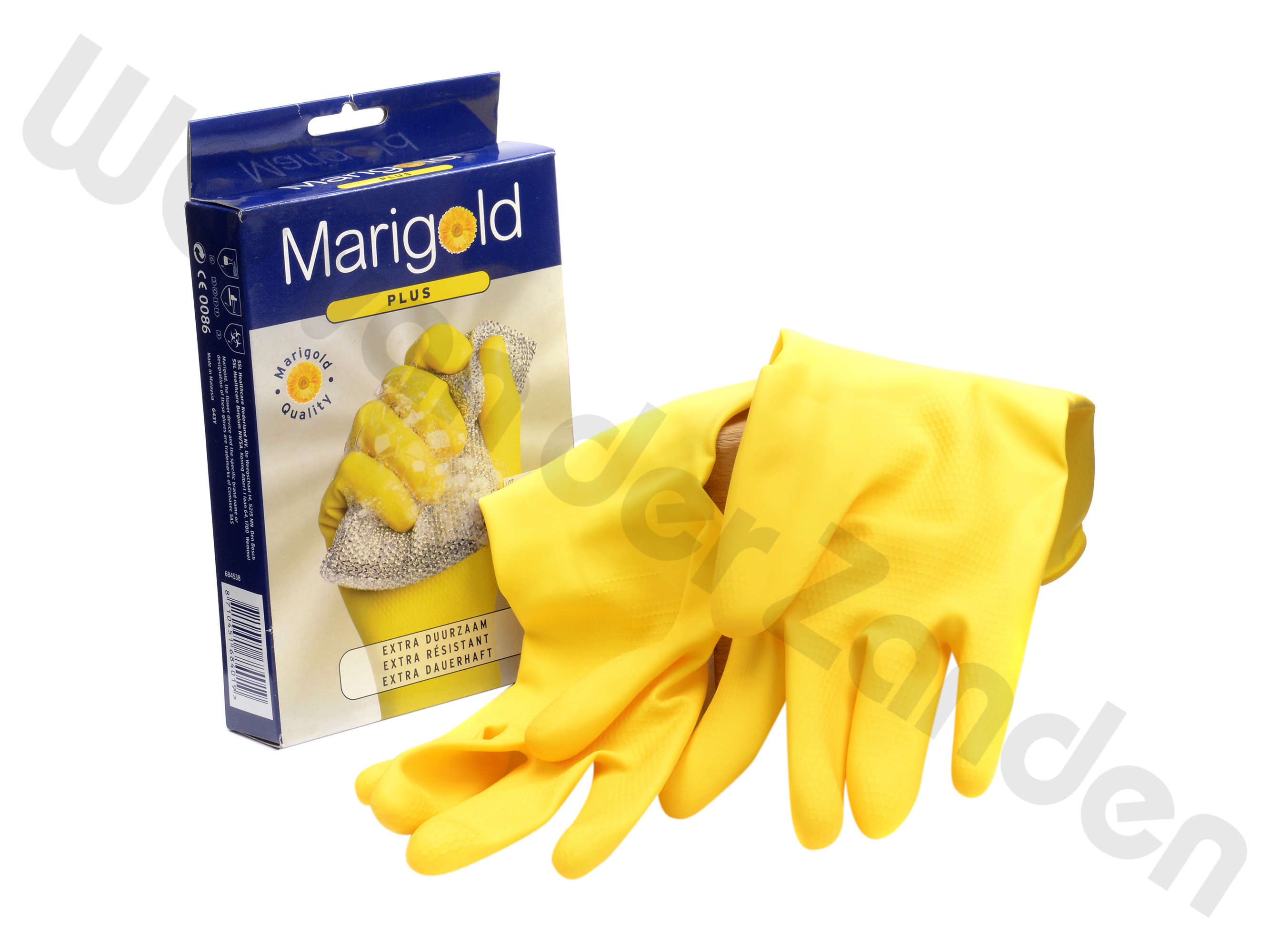 555006 GLOVES CLEANING MARIGOLD PLUS YELLOW SIZE M
