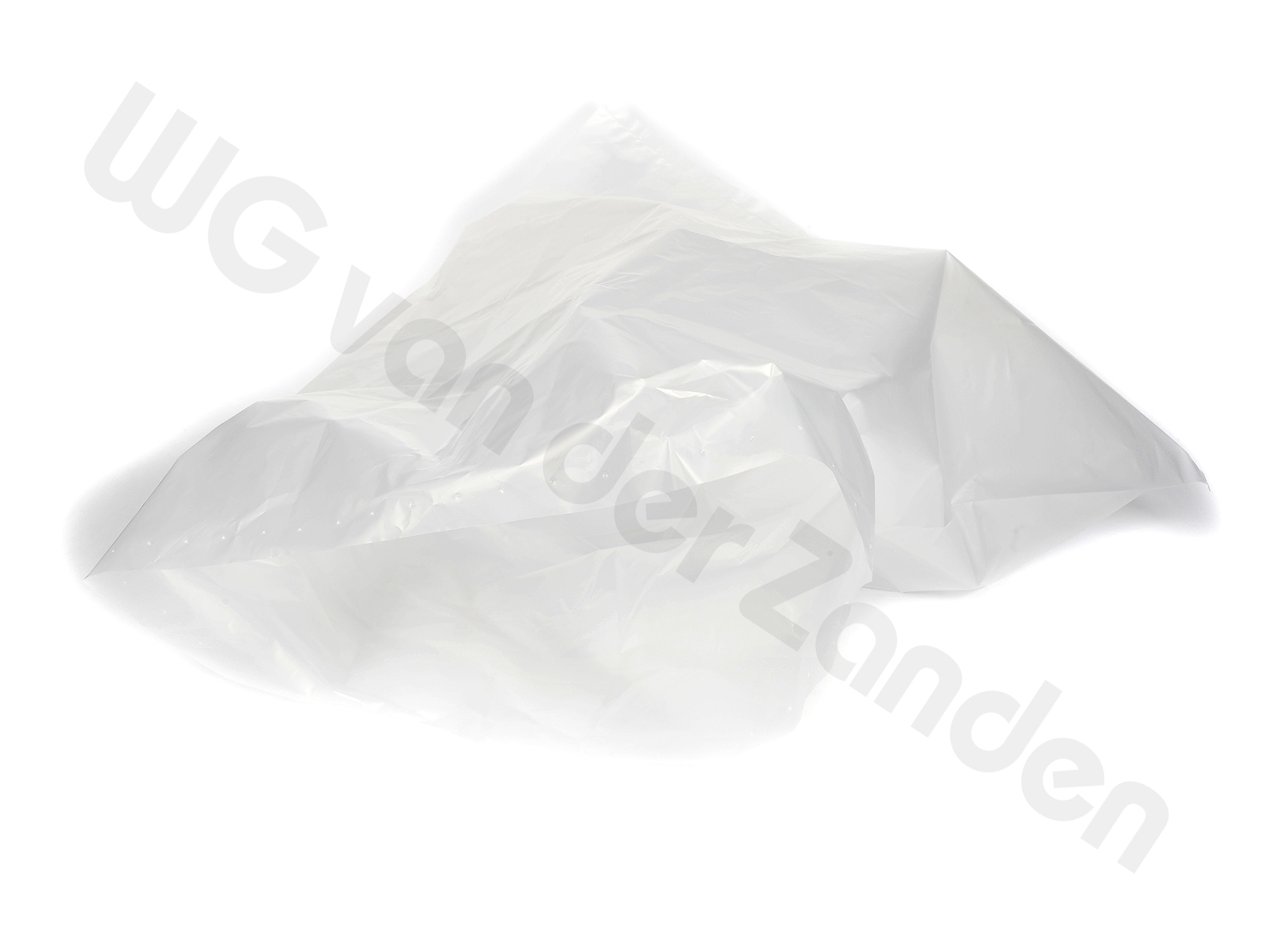 661072 BAGS GARBAGE 90X125CM T70 170 LTR CLEAR LDPE