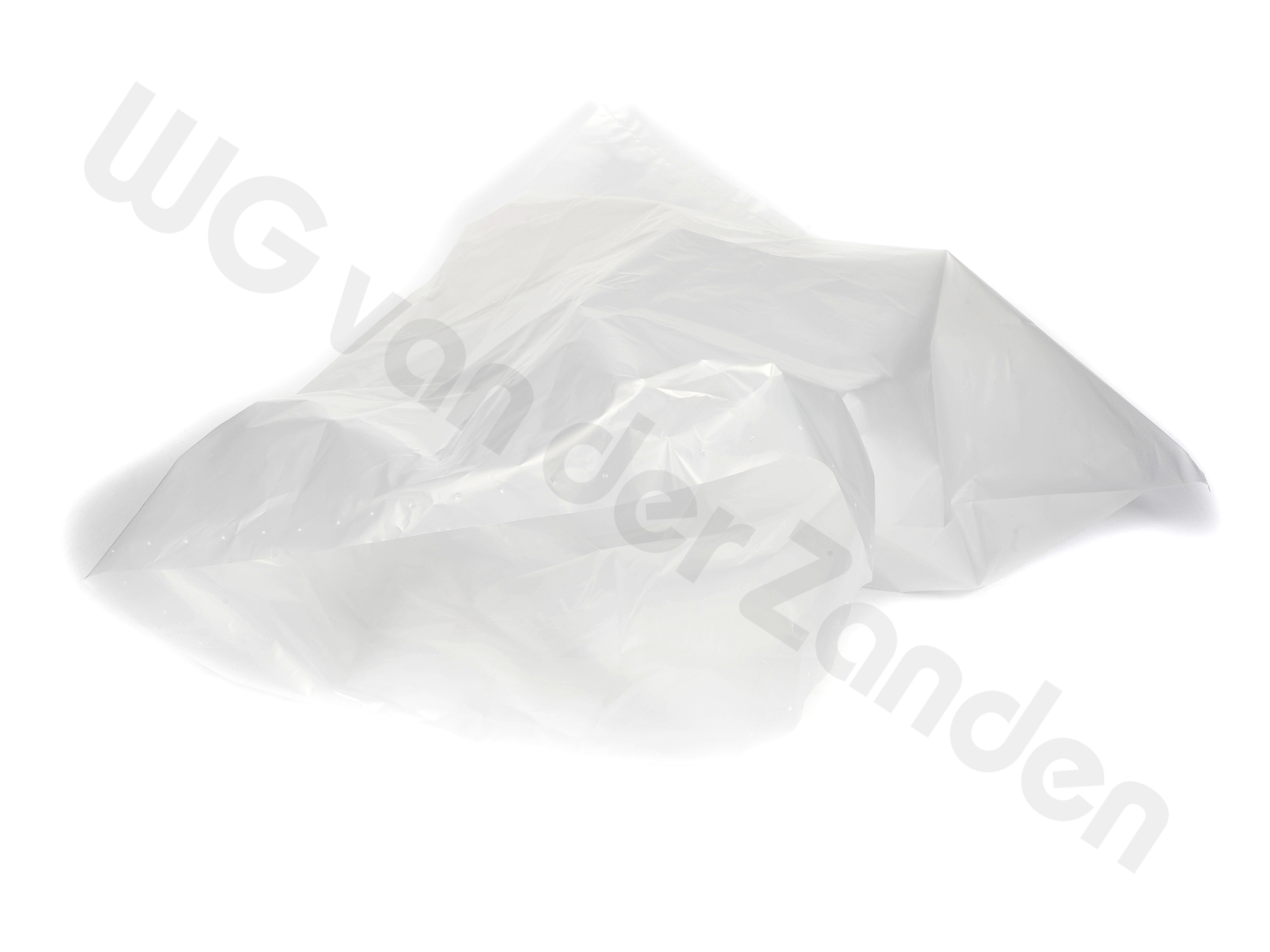 661072 AFVALZAK TRANSPARANT 90X125CM T70 170 LTR LDPE