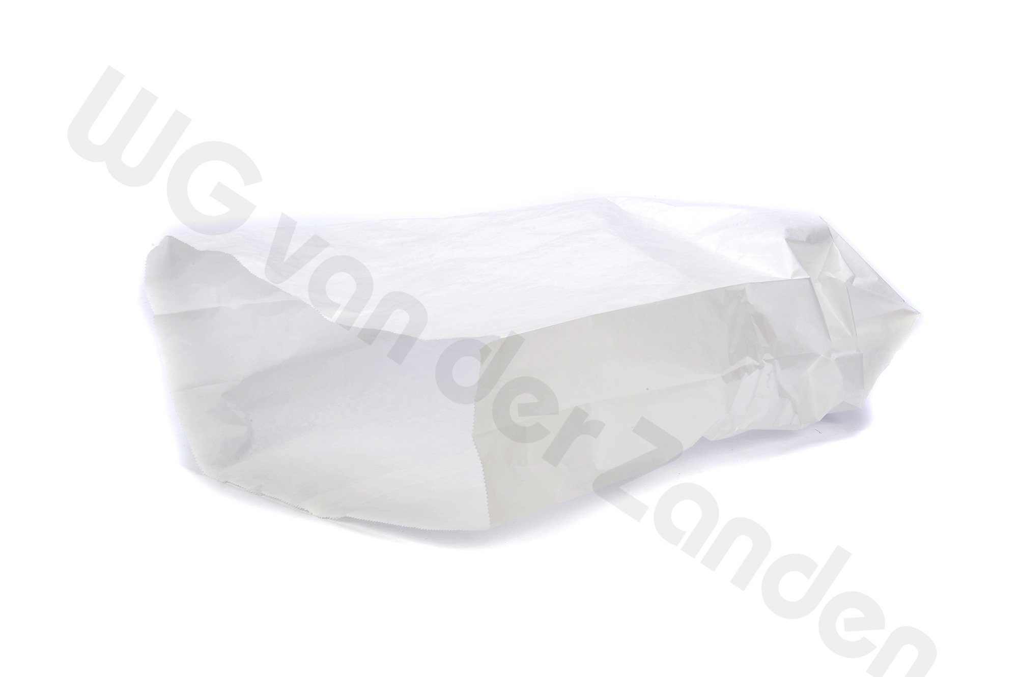 661130 AFVALZAK PEDAAL 29X10X45CM 15 LTR PAPIER WIT