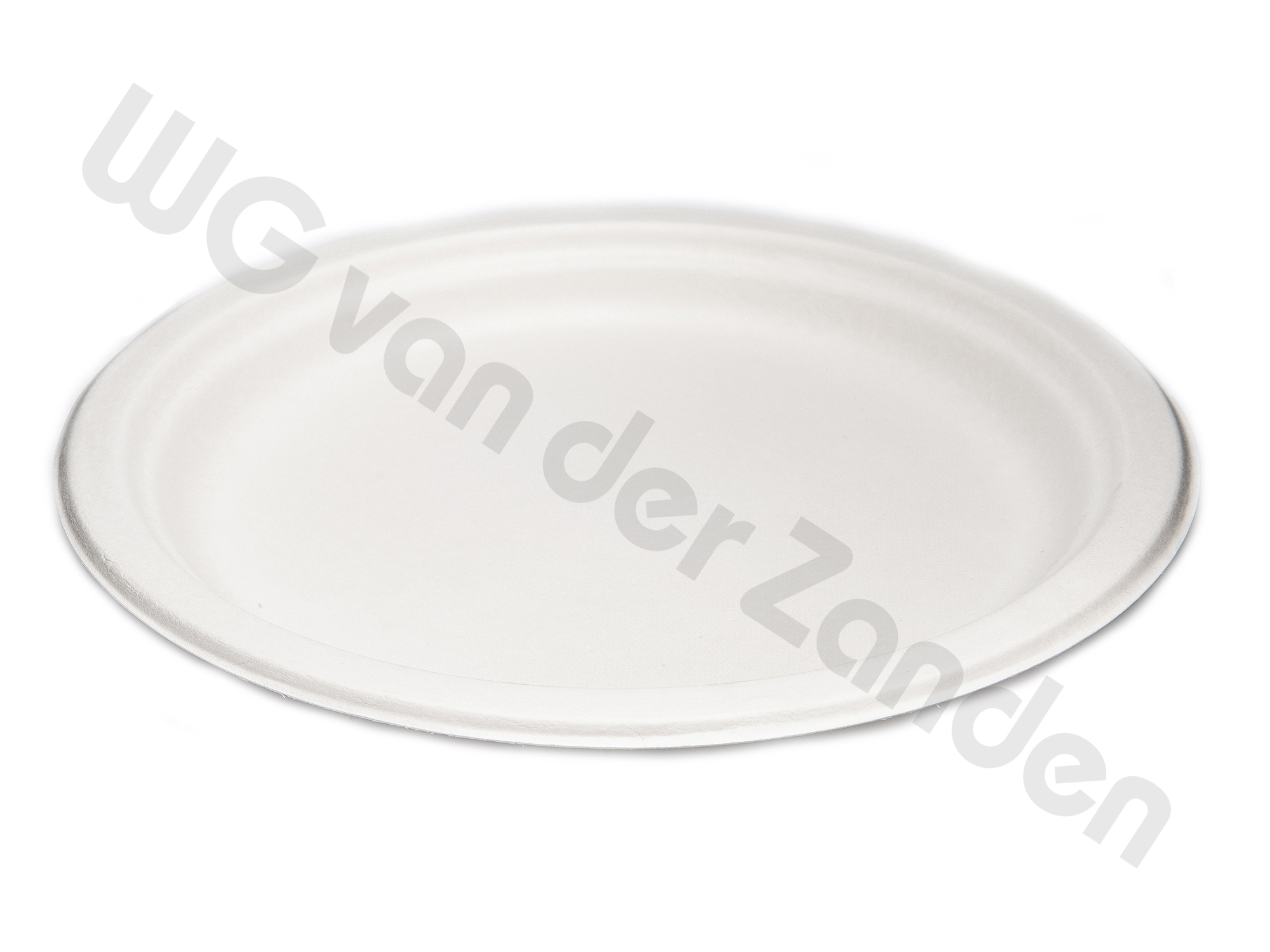 662404 PLATE DISPOSABLE BAGASSE 18CMØ