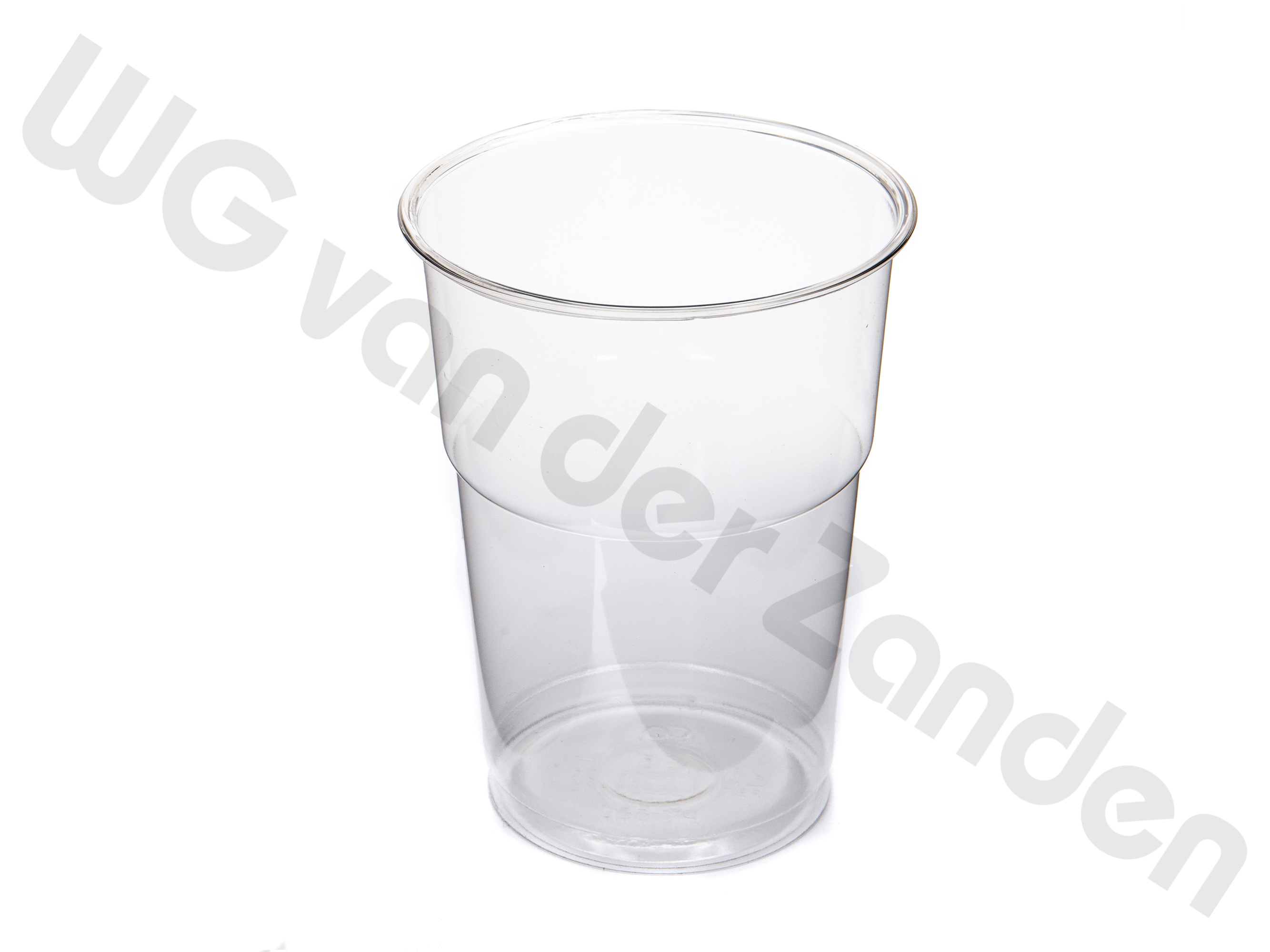 662823 GLAS DISPOSABLE KUNSTSTOF TRANSPARANT 40CL