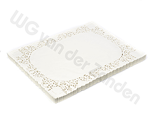 664203 DOILY LACE PAPER RECTANGULAR 20X30CM