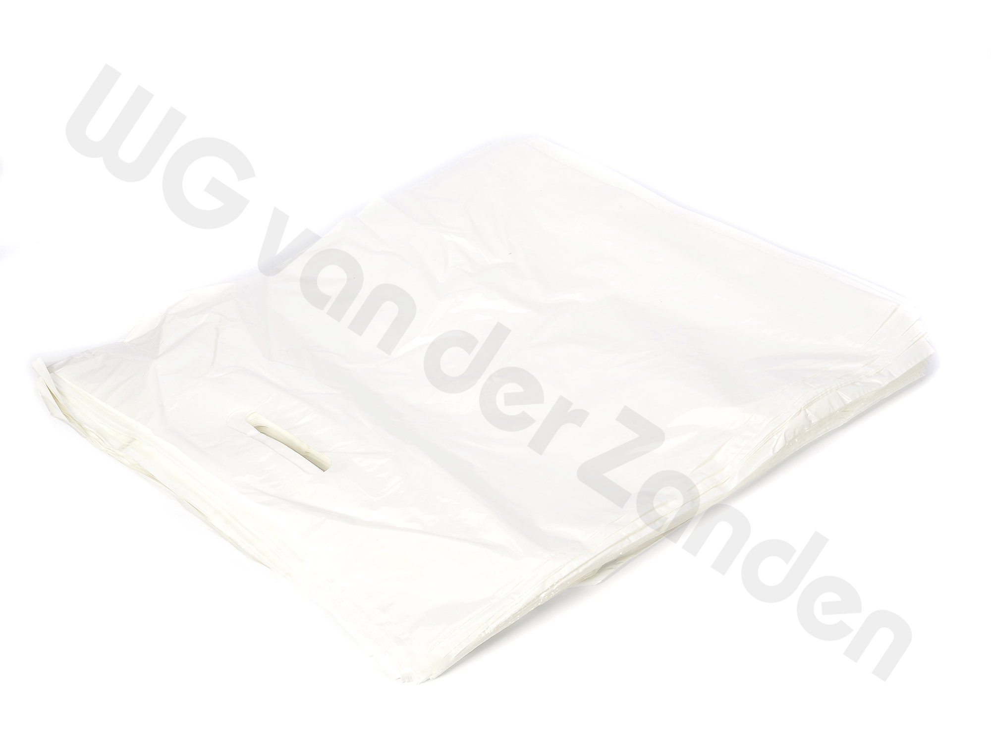 665100 DRAAGTAS 37X45CM LDPE WIT