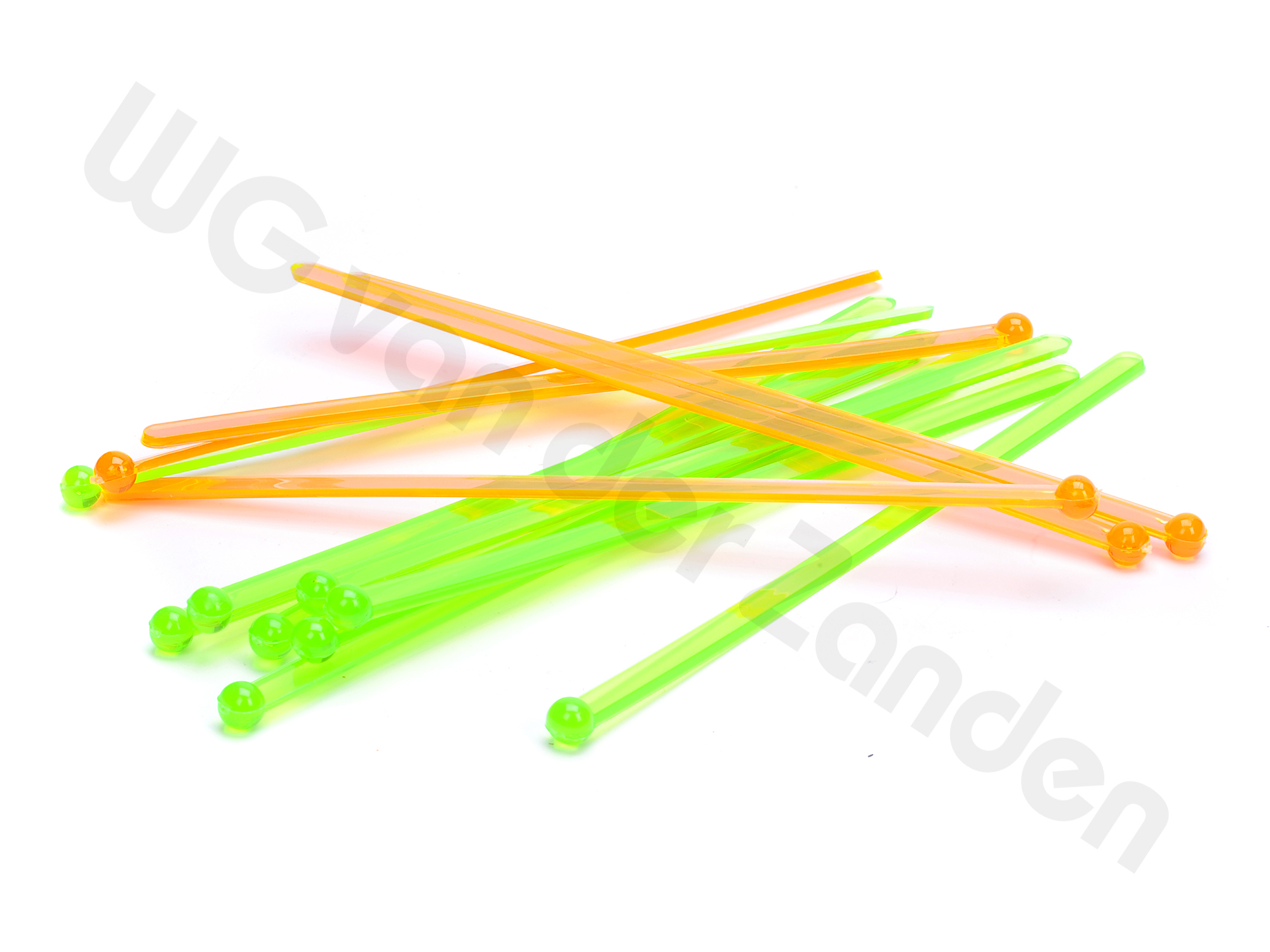 665310 STIRRER COCKTAIL PLASTIC ASSORTED COLOUR 16CM