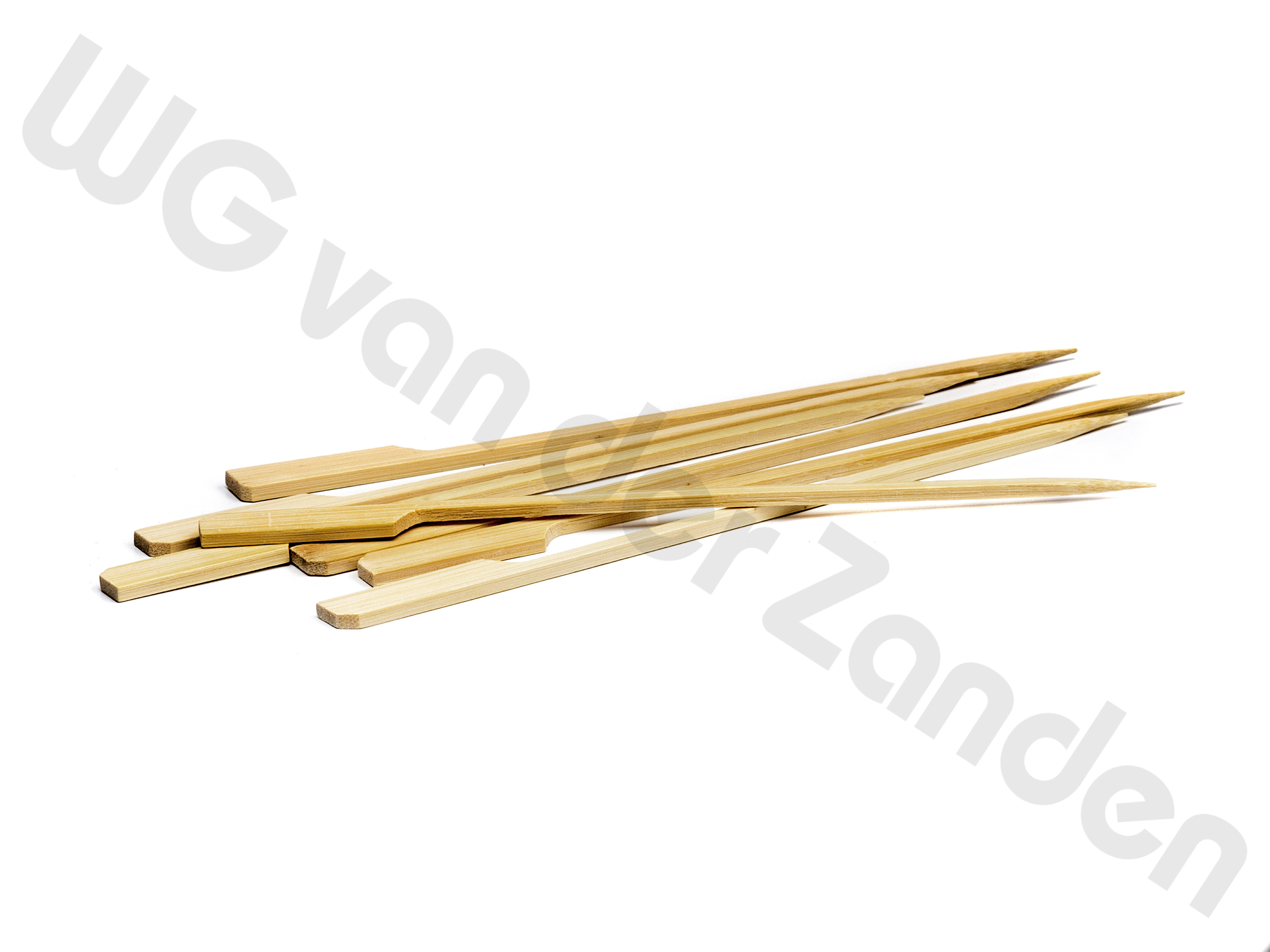 665323 COCKTAIL PICKS BAMBOO BOAT OAR 18CM