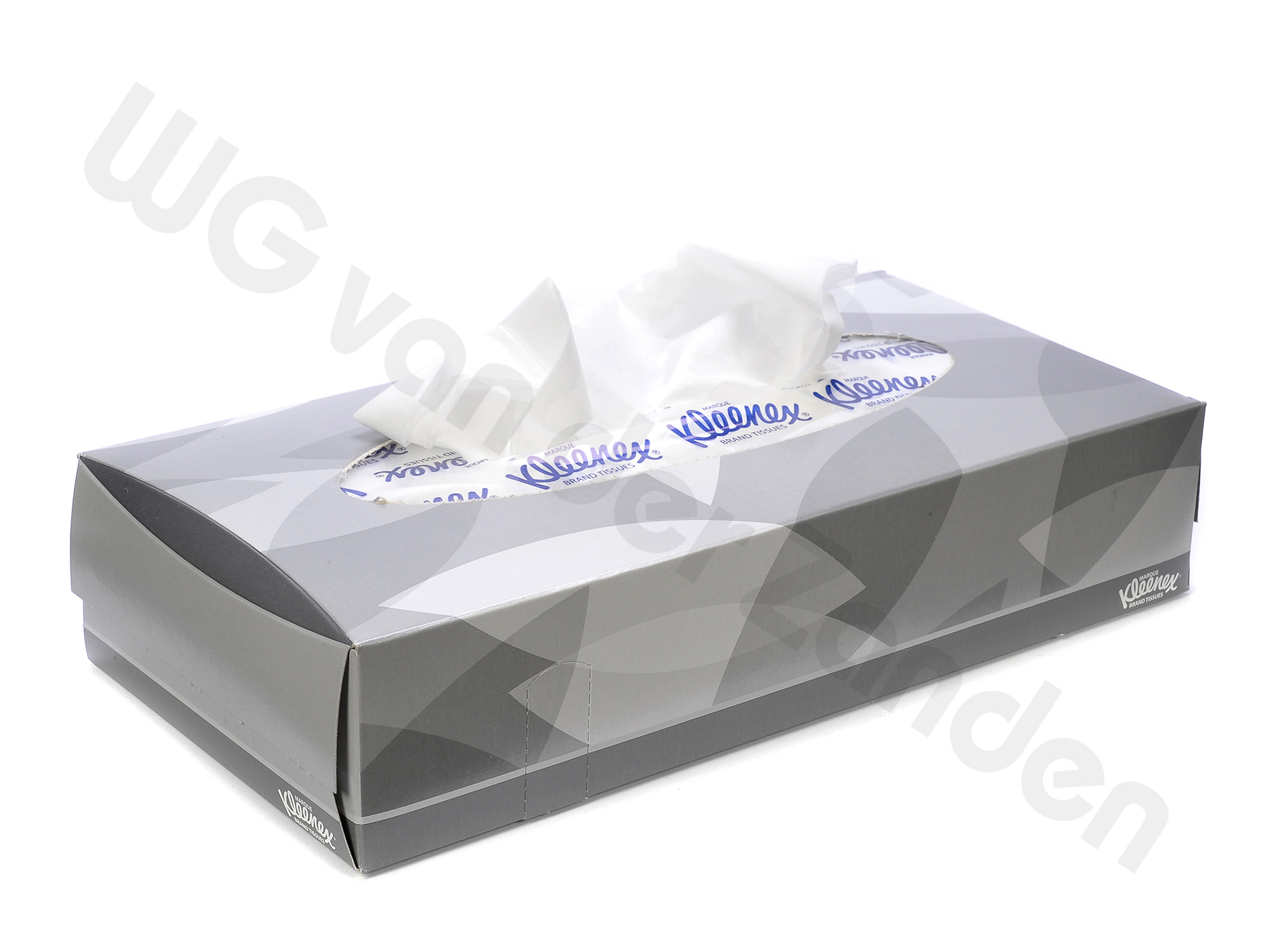 665523 TISSUES FACIAL 2-LGS KLEENEX 2-LGS DOOS/100 VEL