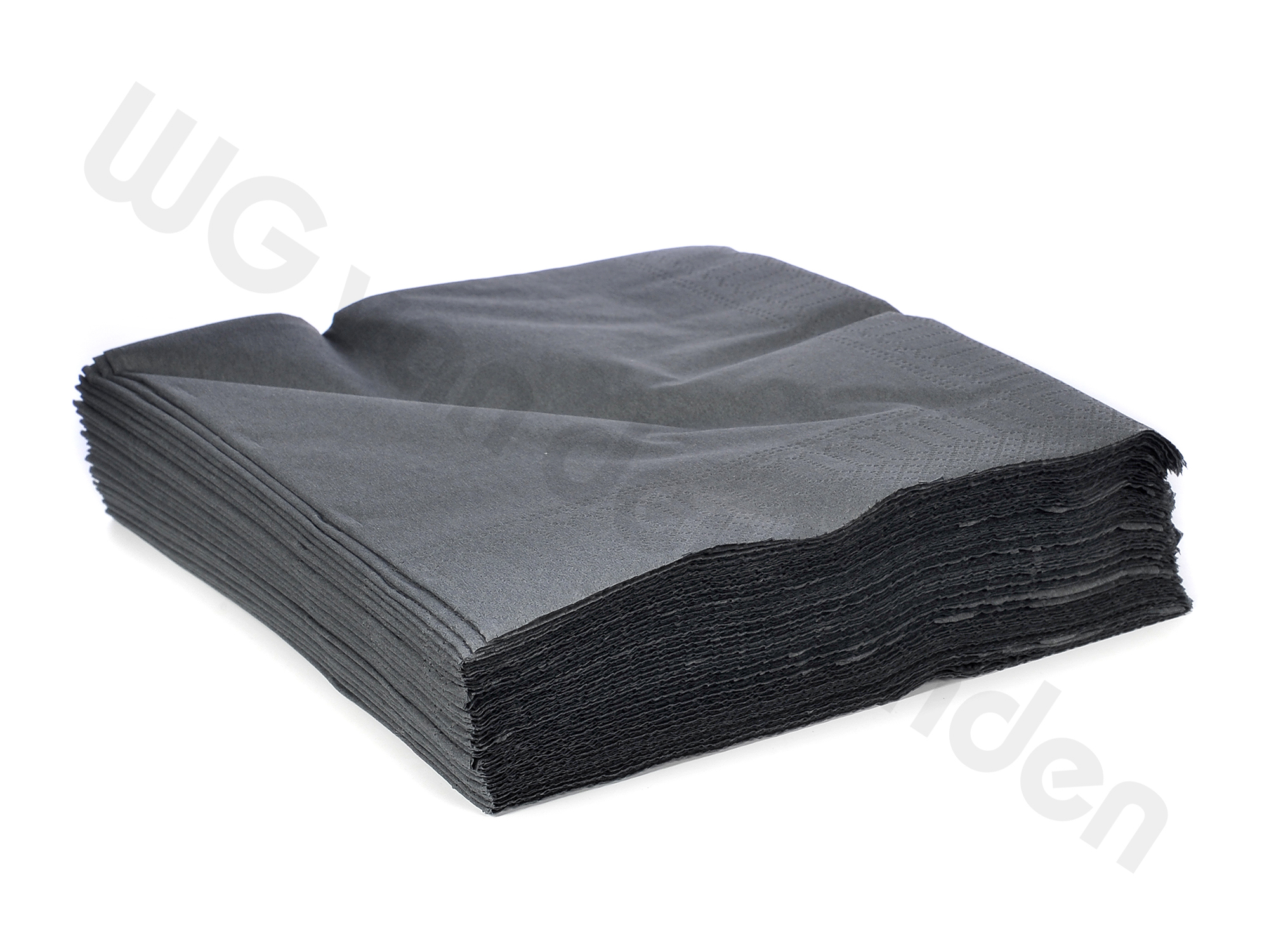 669411 NAPKIN ANTHRACITE 33X33CM 2-PLY