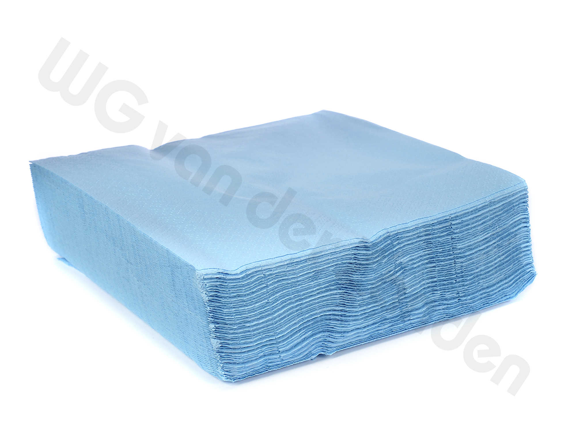 669502 NAPKIN LIGHT BLUE 33X33CM 2-PLY