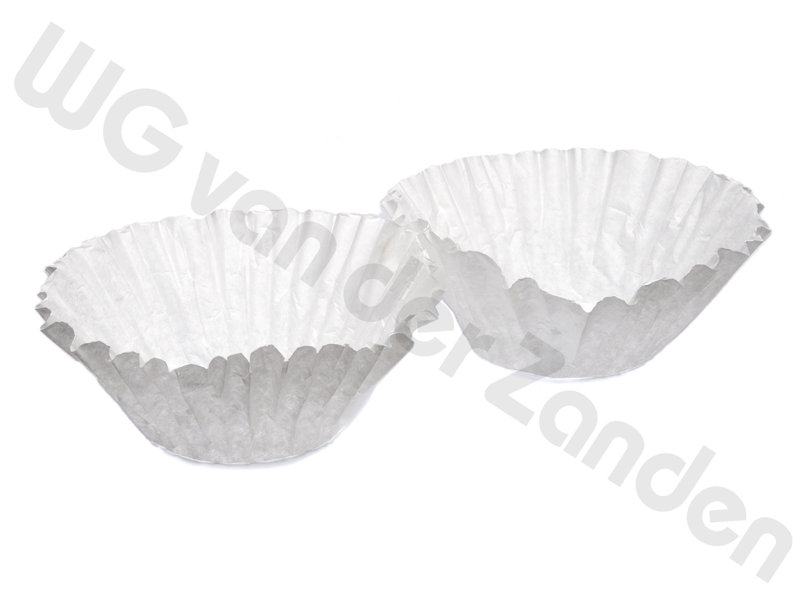 669721 COFFEE FILTER PAPER CRINKLED B5   360/110MM