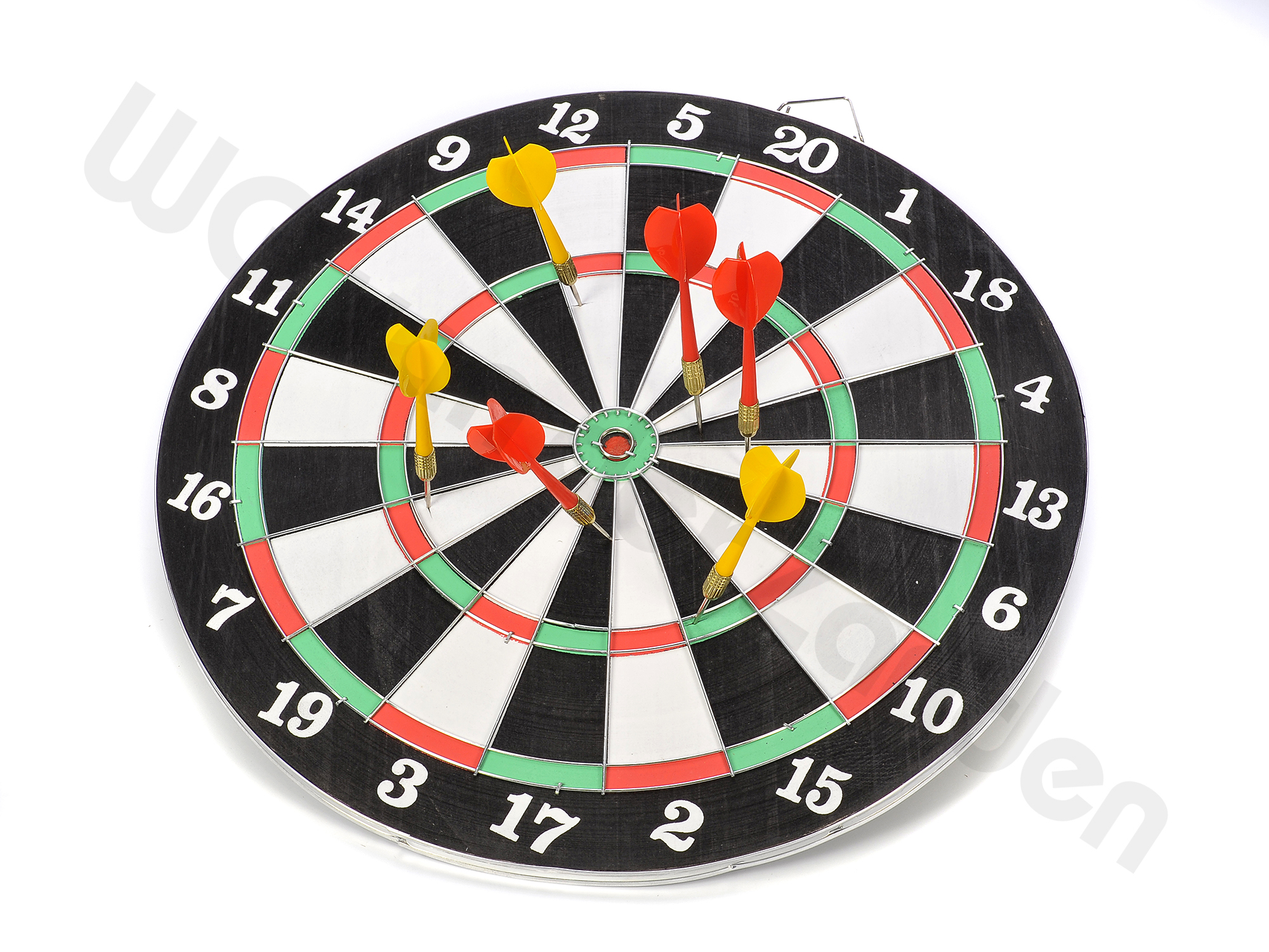 770022 DARTBORD JAPANS MET 6 DARTS