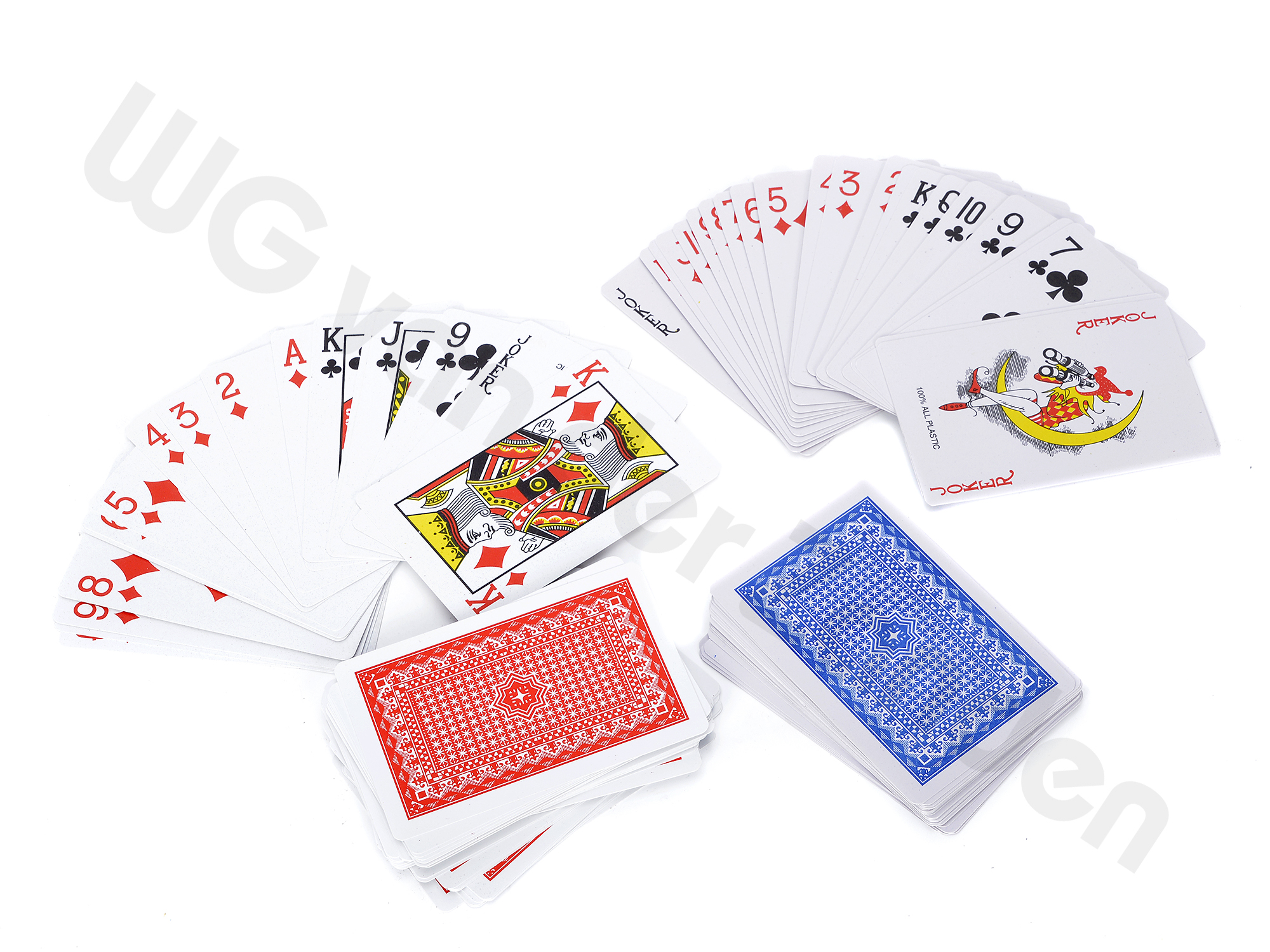 770050 PLAYING CARDS PAPER LAMINATED