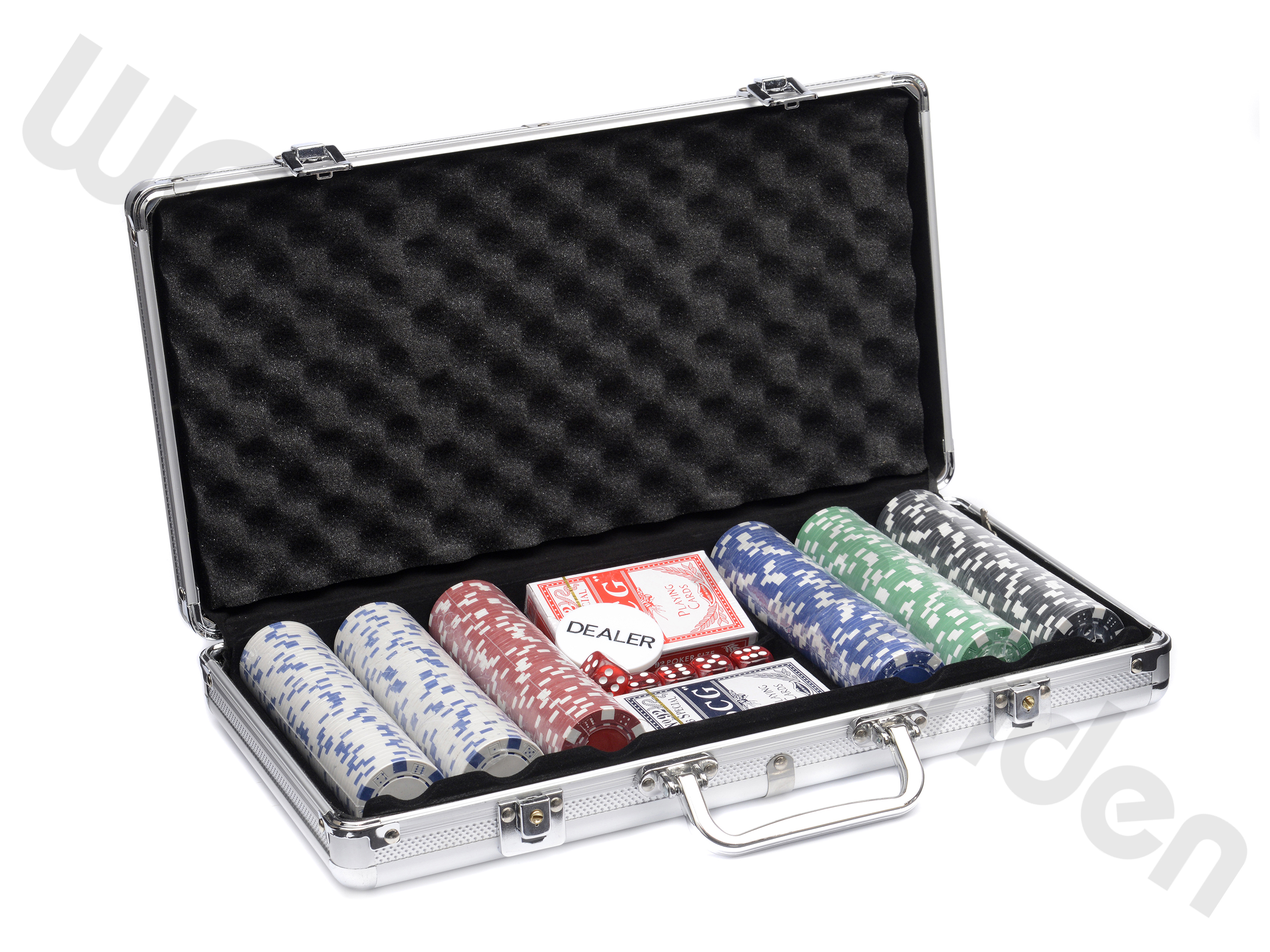 770115 POKERSET MET 300 FICHES