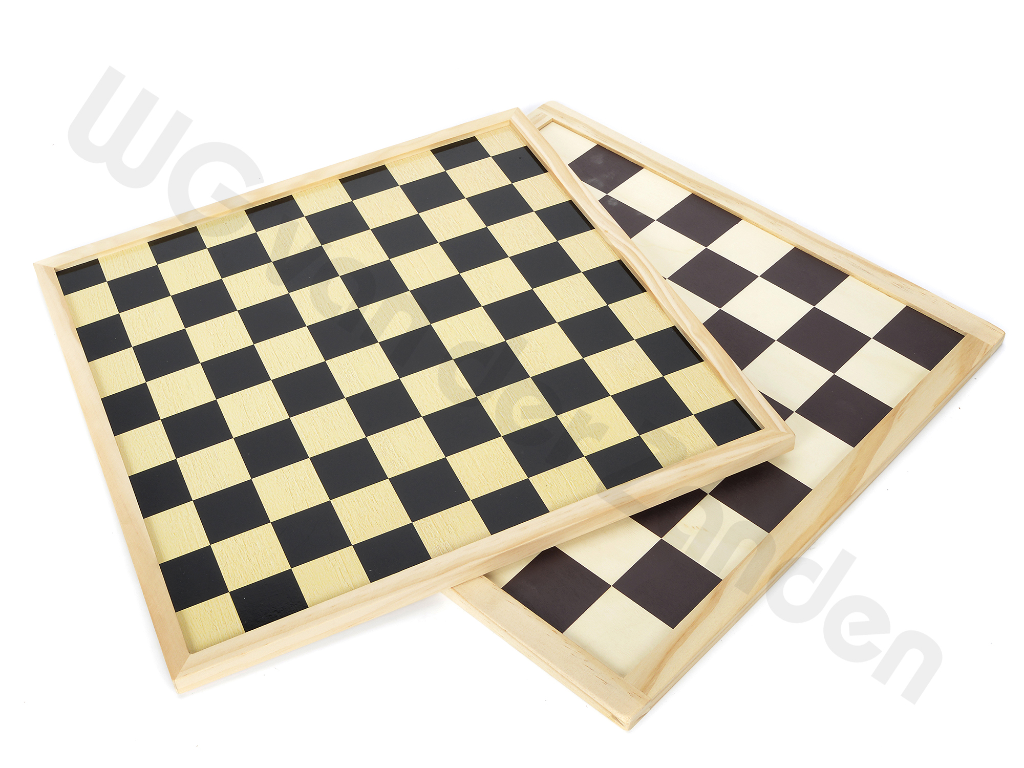 770131 CHESS/CHECKER BOARD ONLY 40X40CM