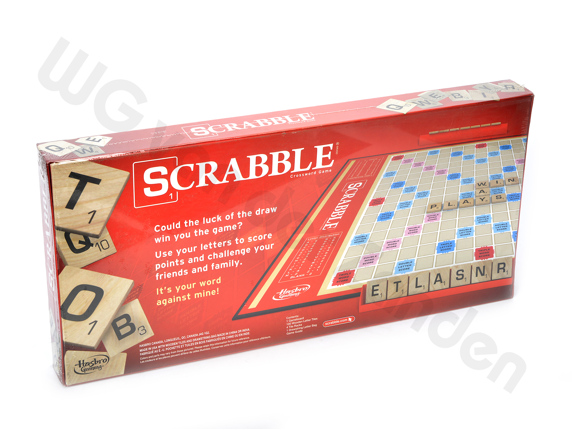 770151 SCRABBLE BOARD GAME ENGLISH LANGUAGE