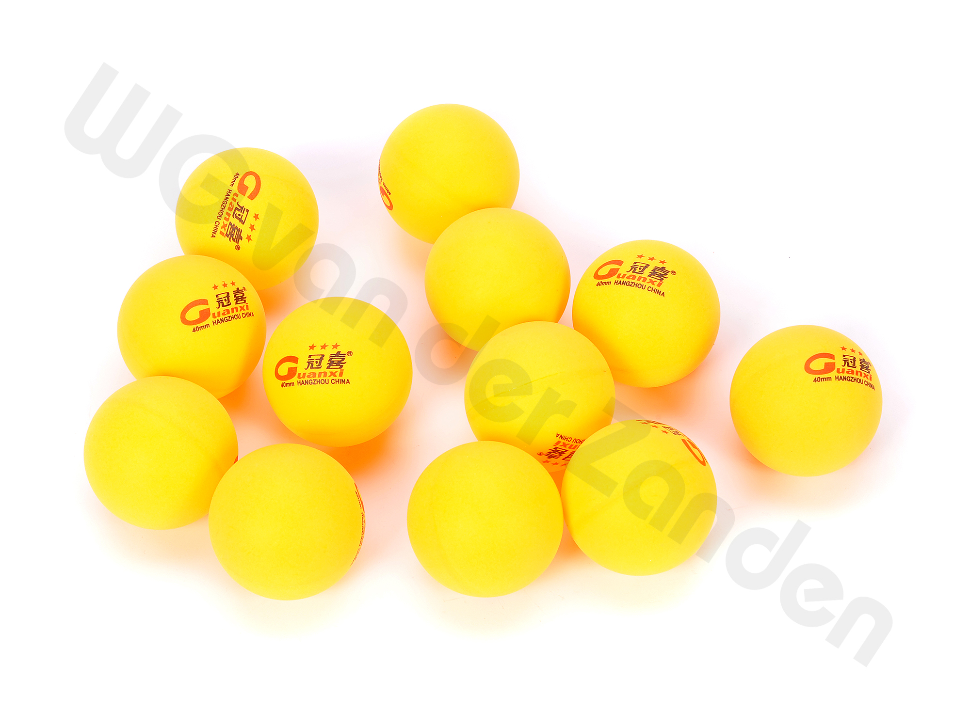 770181 TABLE TENNIS BALL&quot;3 STAR&quot; ORANGE