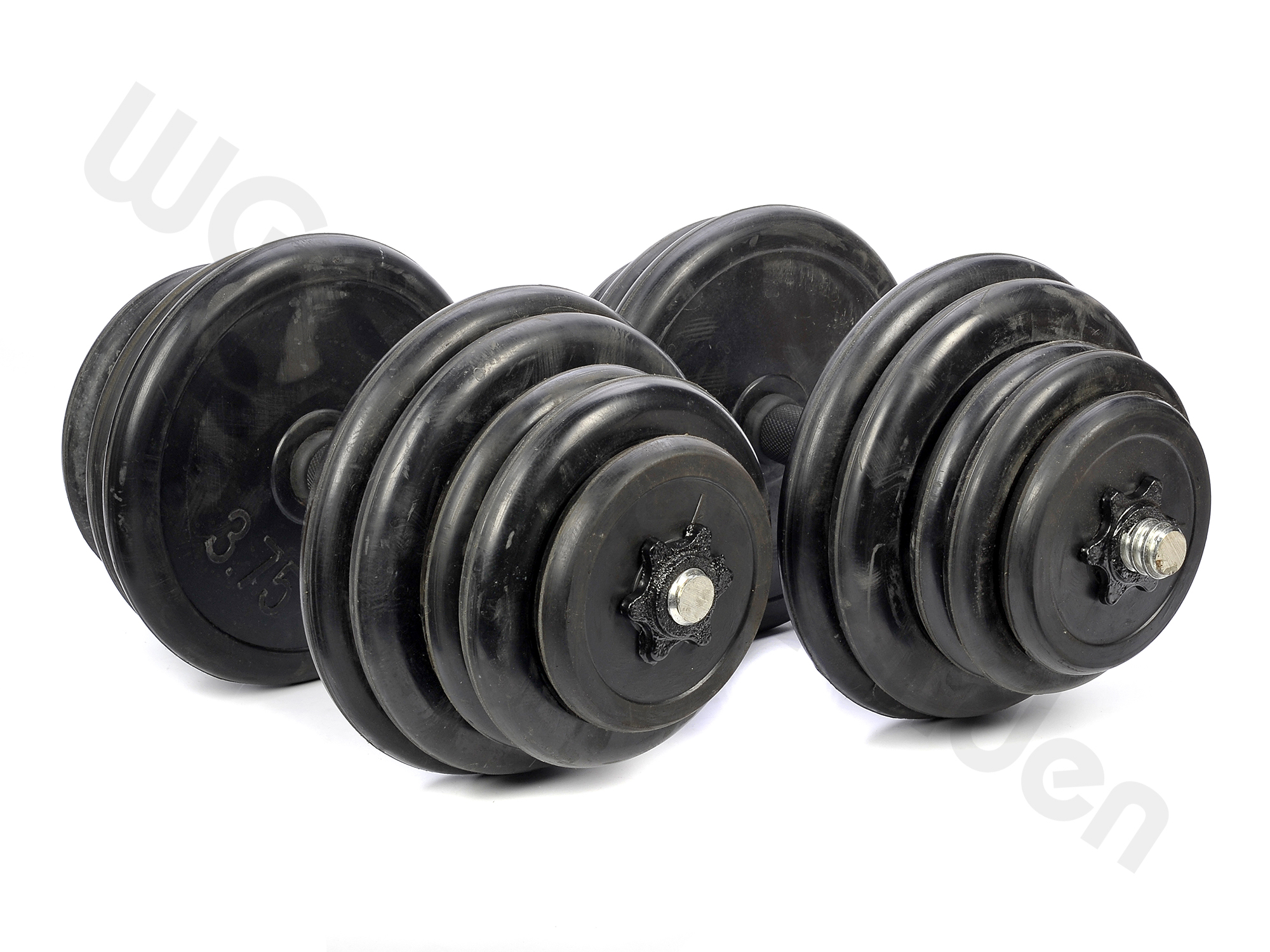 770272 FITNESS DUMBELLS SET A 2X15KG