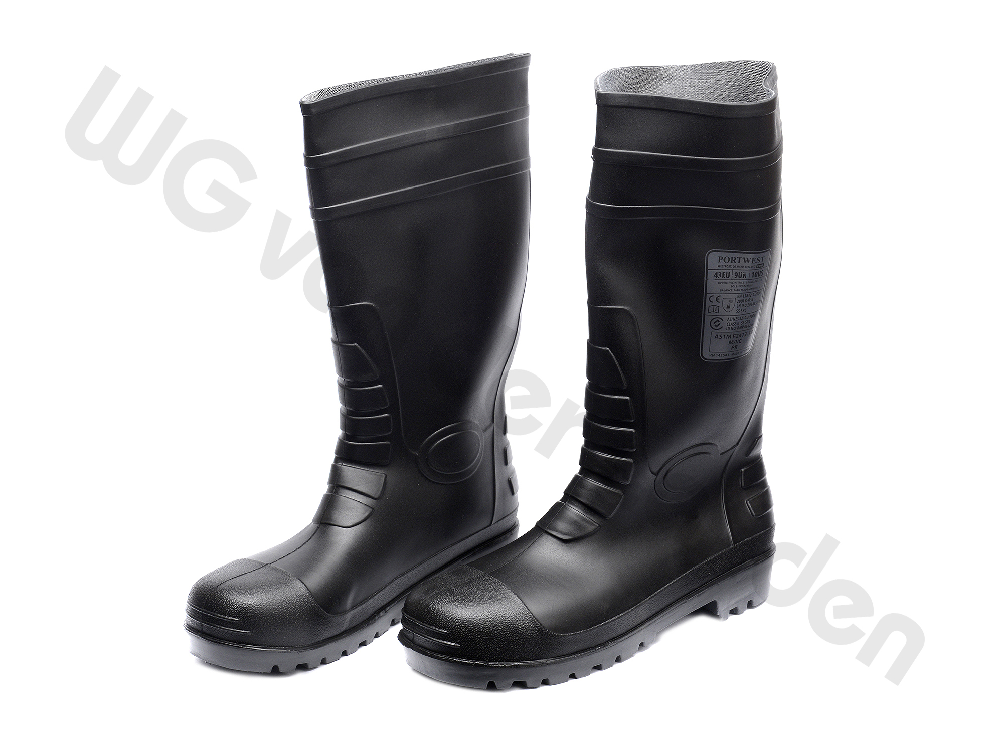 880360 BOOTS PVC WELLINGTON S5  STEEL TOE & MIDSOLE SIZE 40