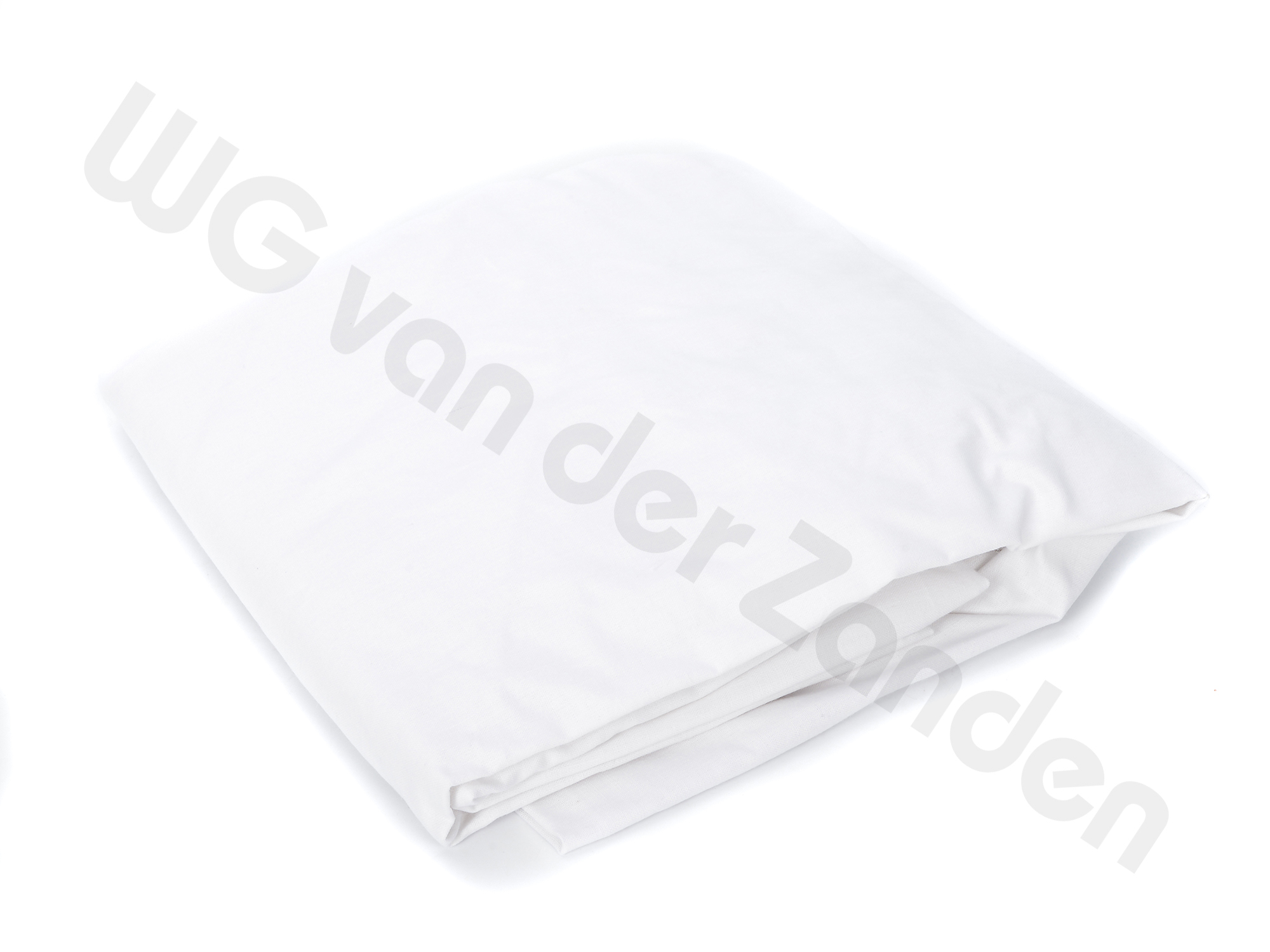 090220 FITTED BED SHEET 100% COTTON WHITE 90X200(+15)CM