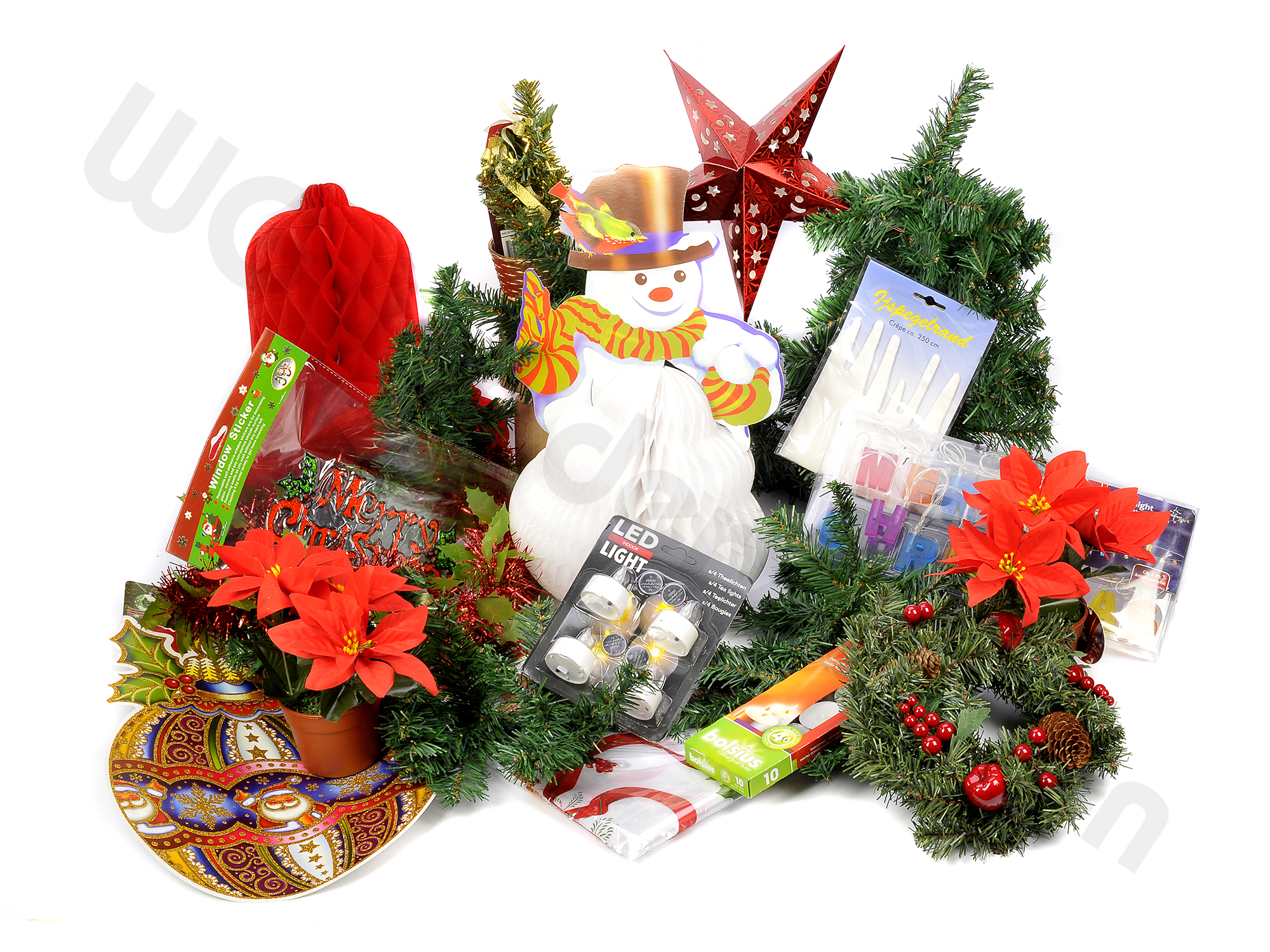 980210 XMAS DECORATION SET FOR MESSROOM