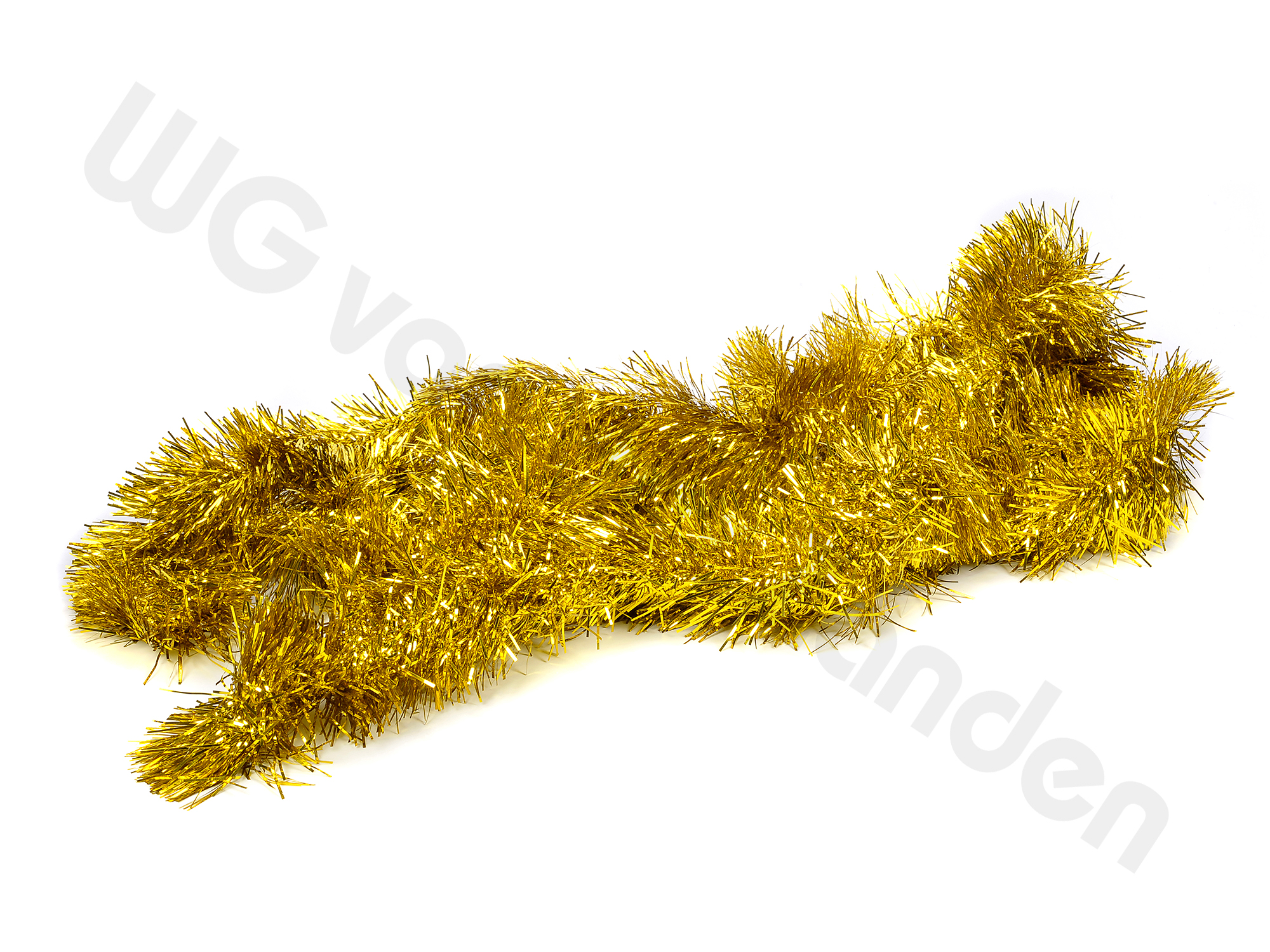 980810 XMAS STREAMER FOR TREE GOLD 270CM