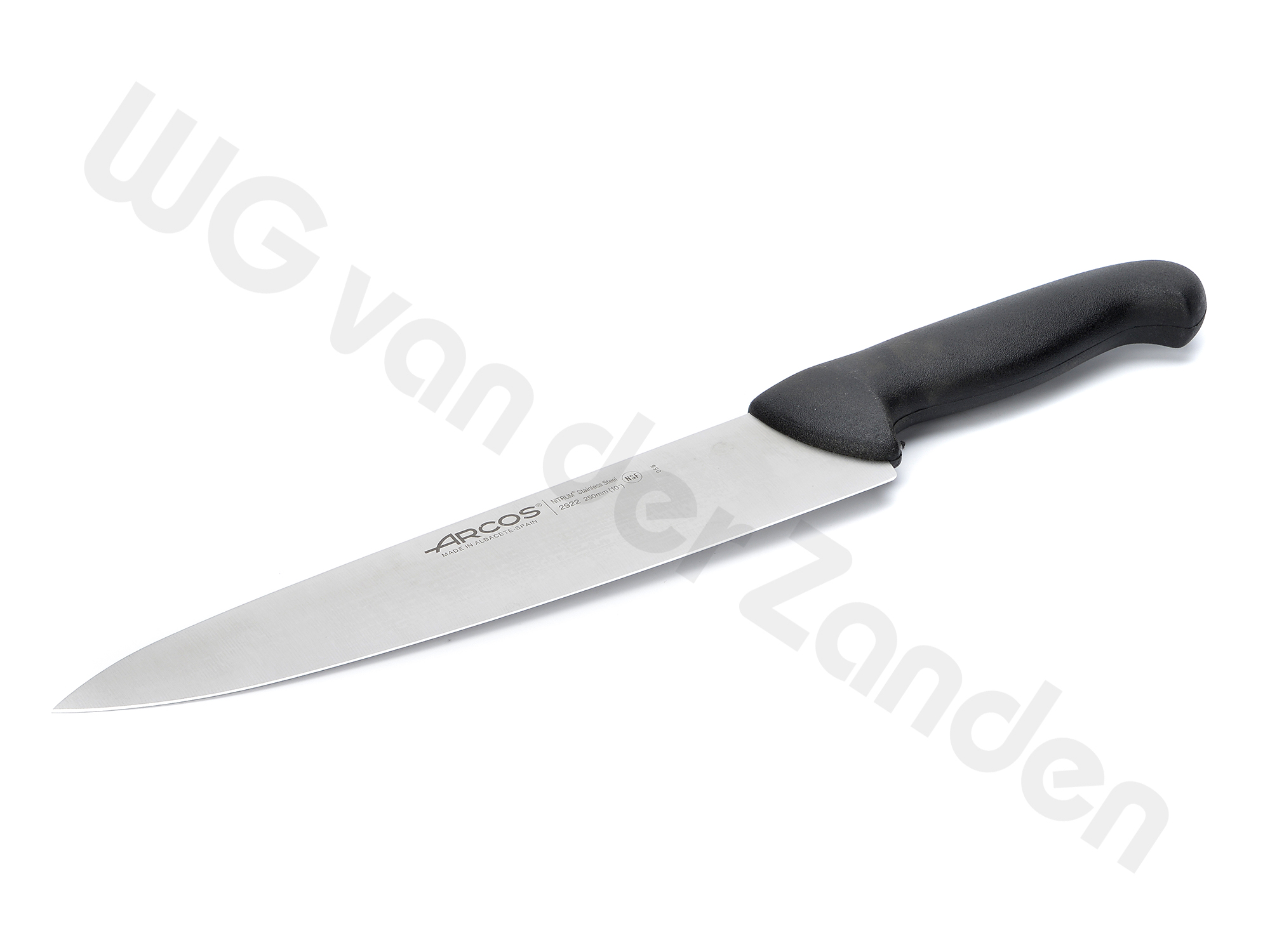 BP1070 COOKS KNIFE 15CM BLACK HANDLE ARCOS